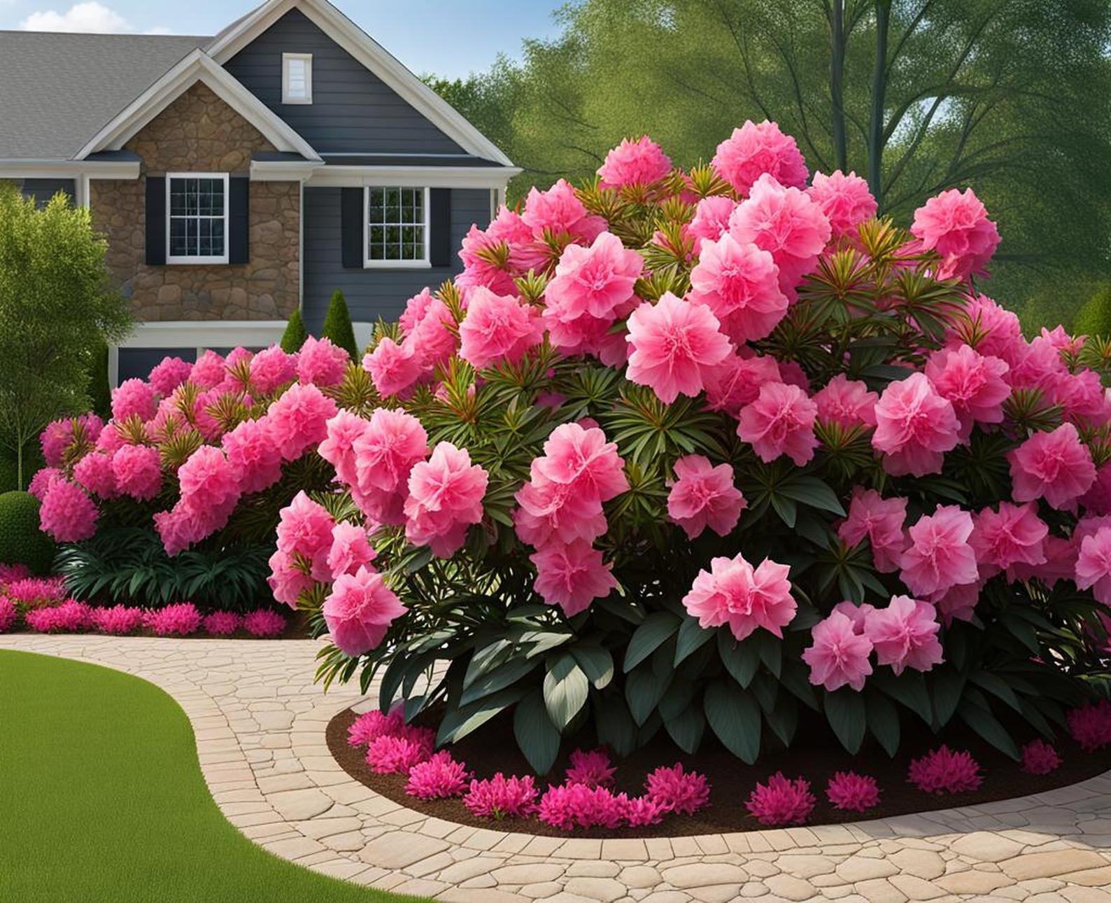 landscaping ideas with azaleas