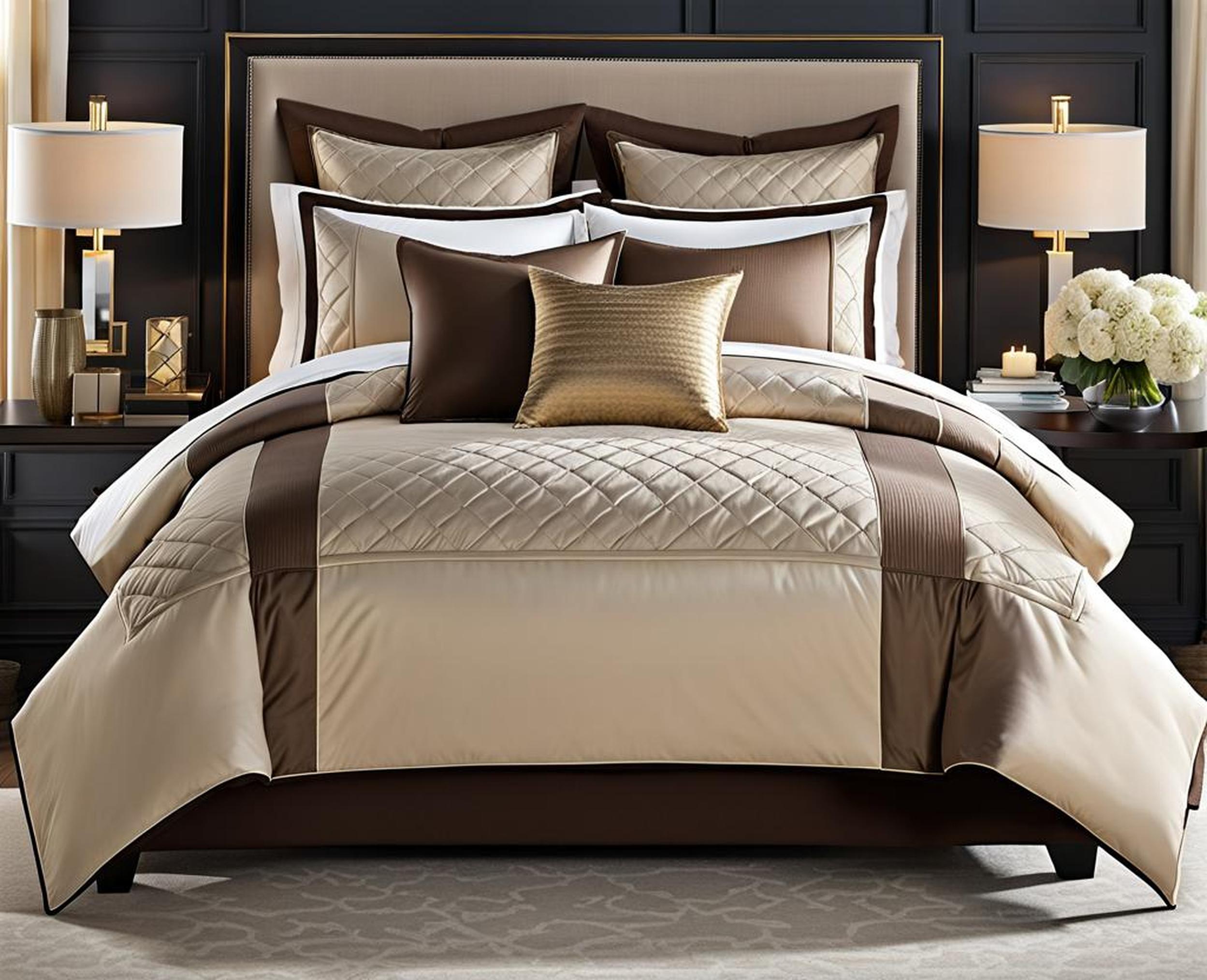 neutral color bedding sets