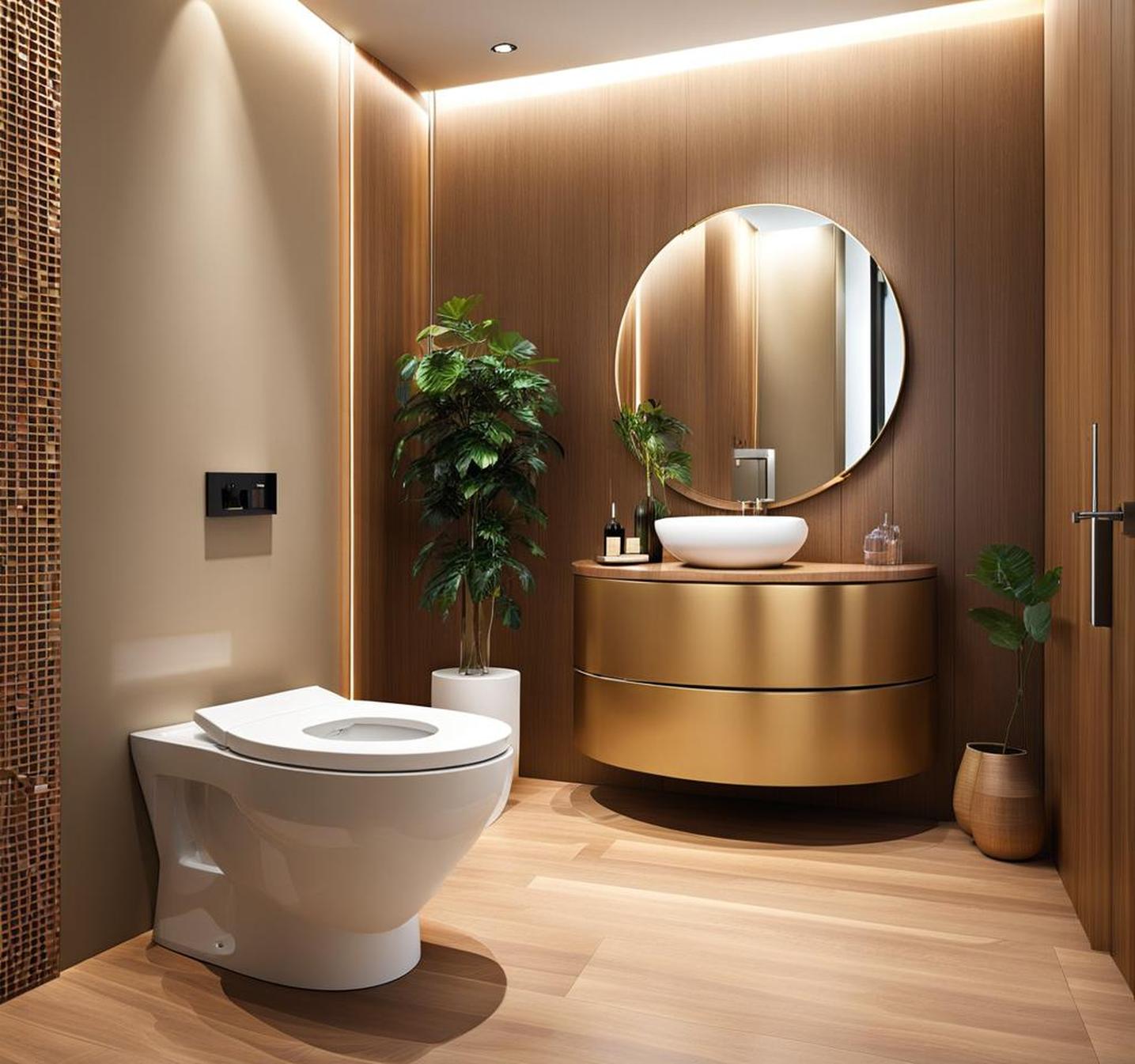 round toilets for small bathrooms