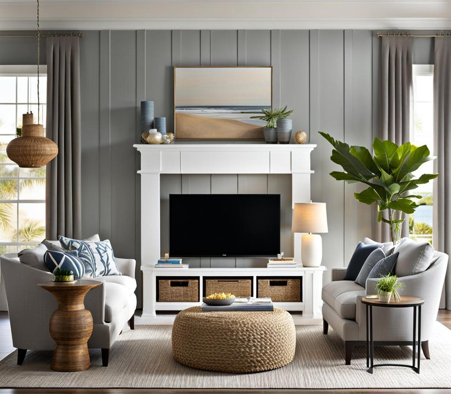 gray coastal living room