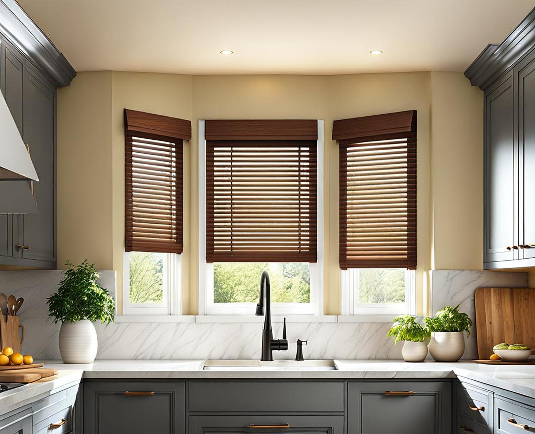 window coverings for kitchens