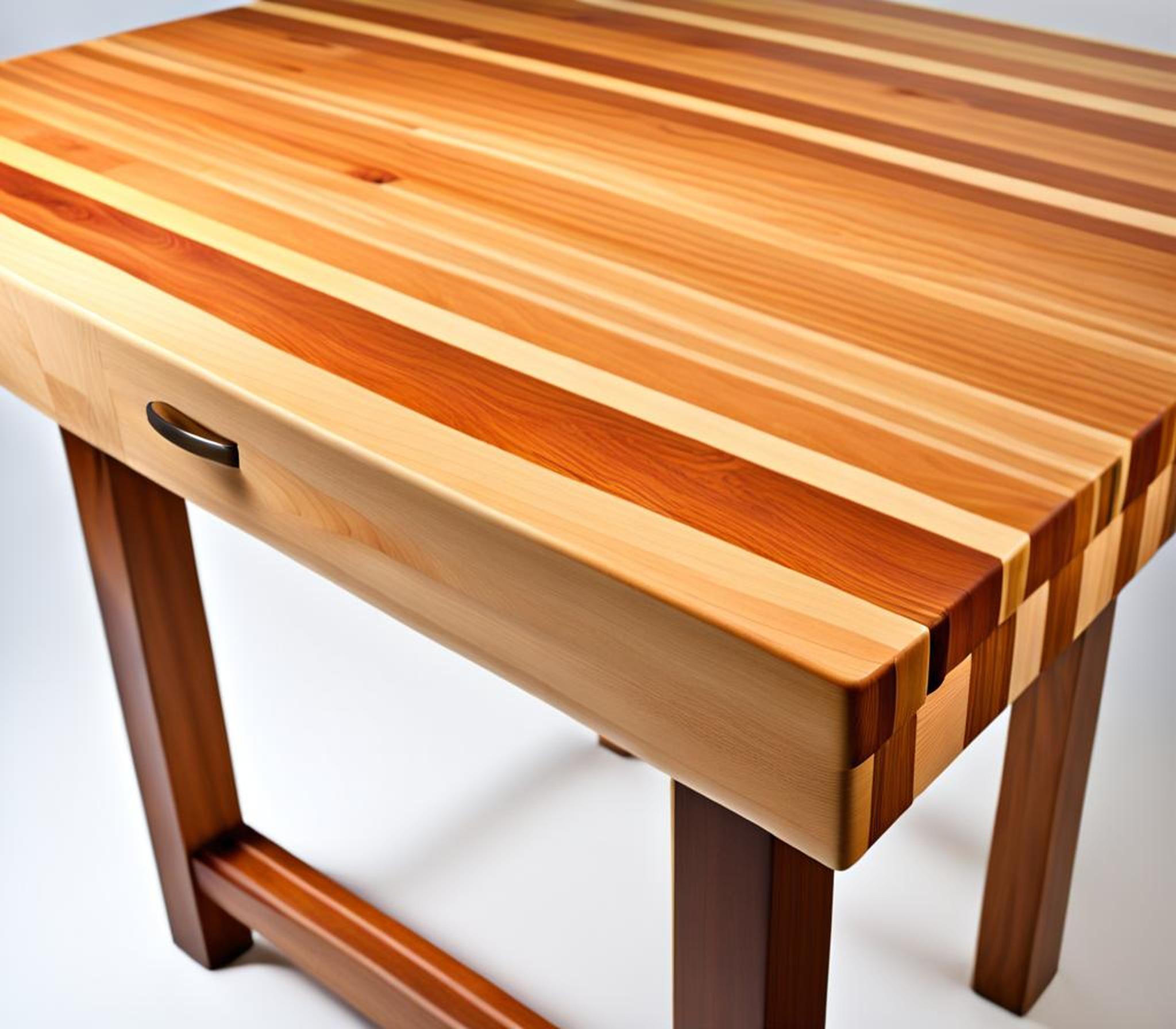 butcher block tables for kitchen