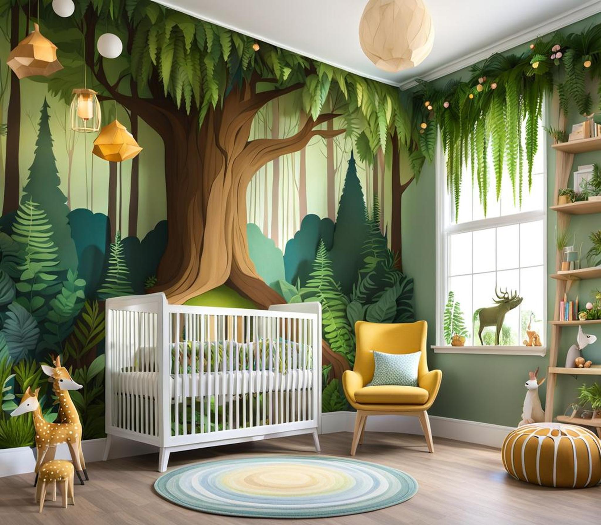 enchanted forest nursery theme