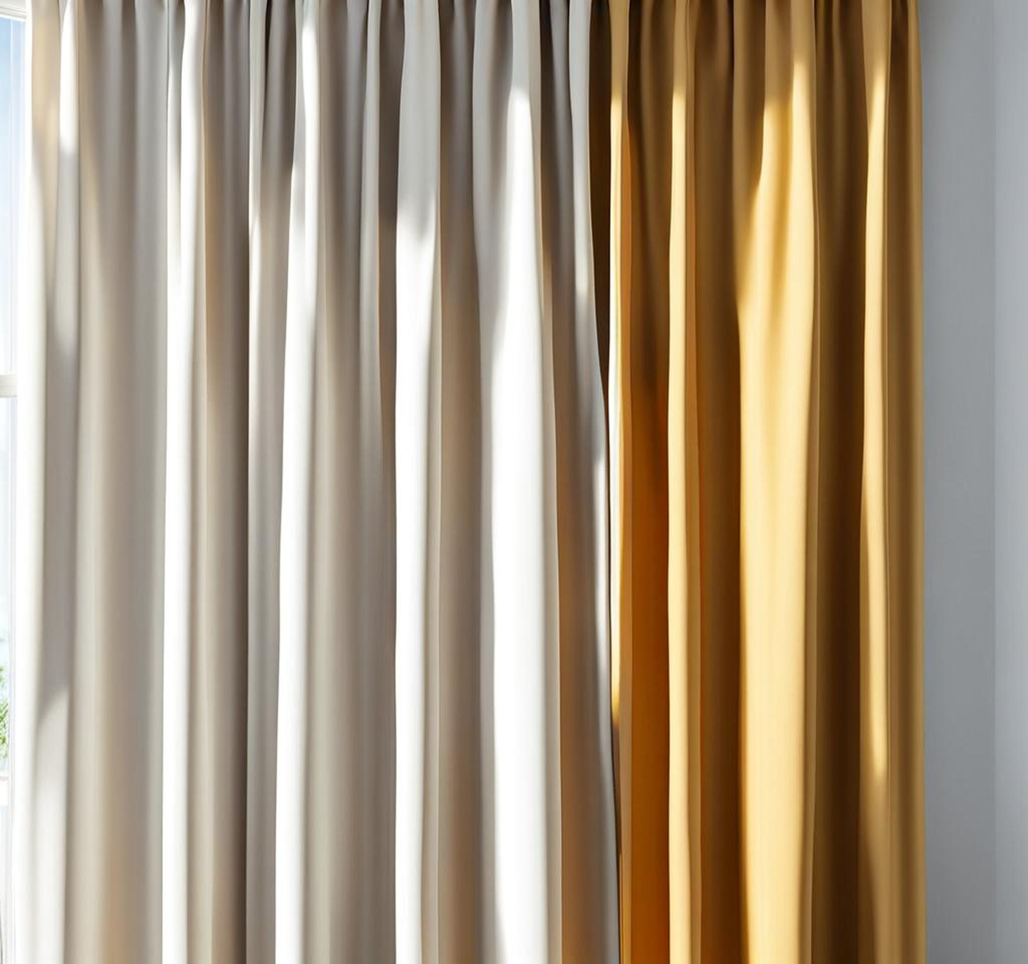 curtain colors for white walls