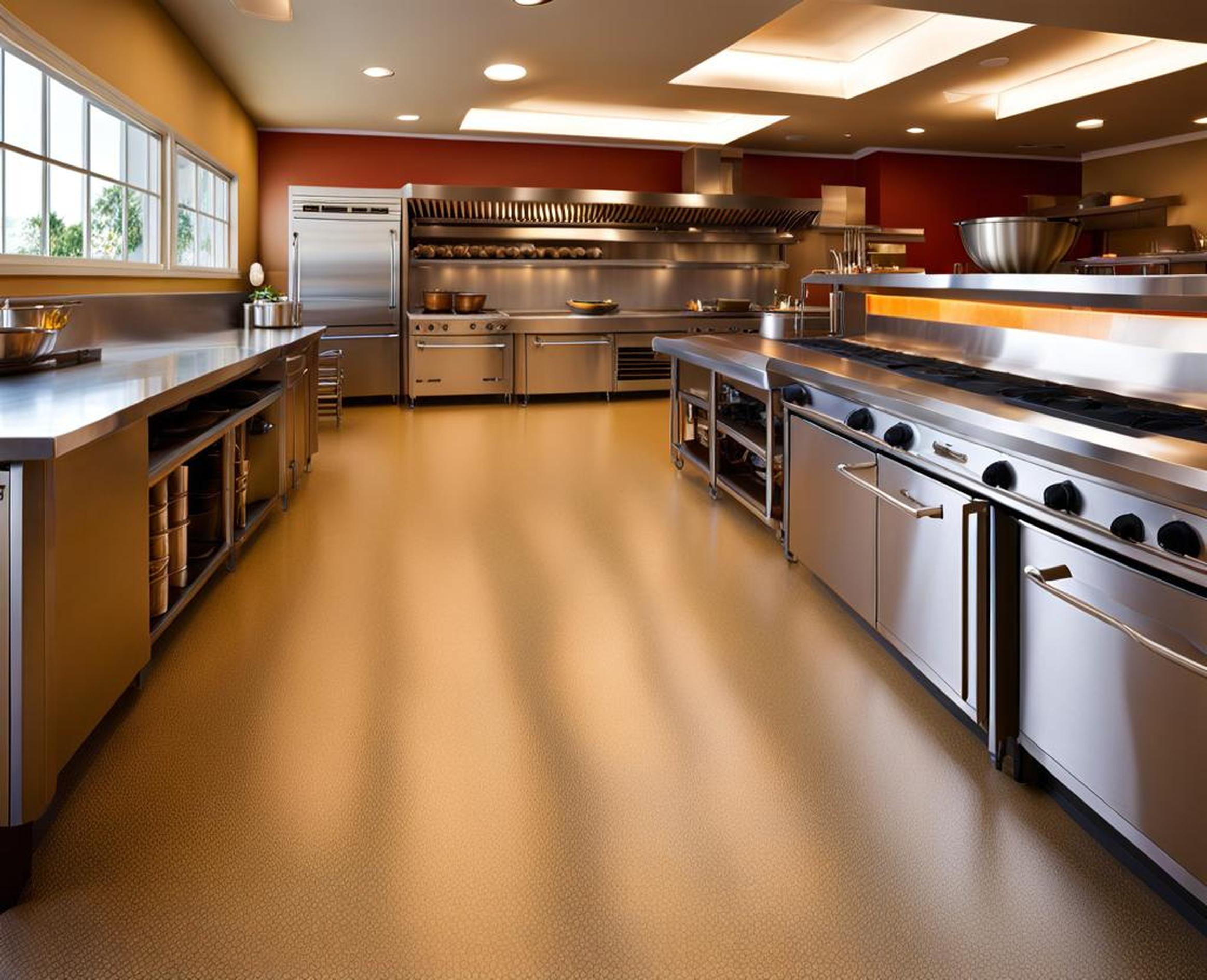 restaurant kitchen flooring options