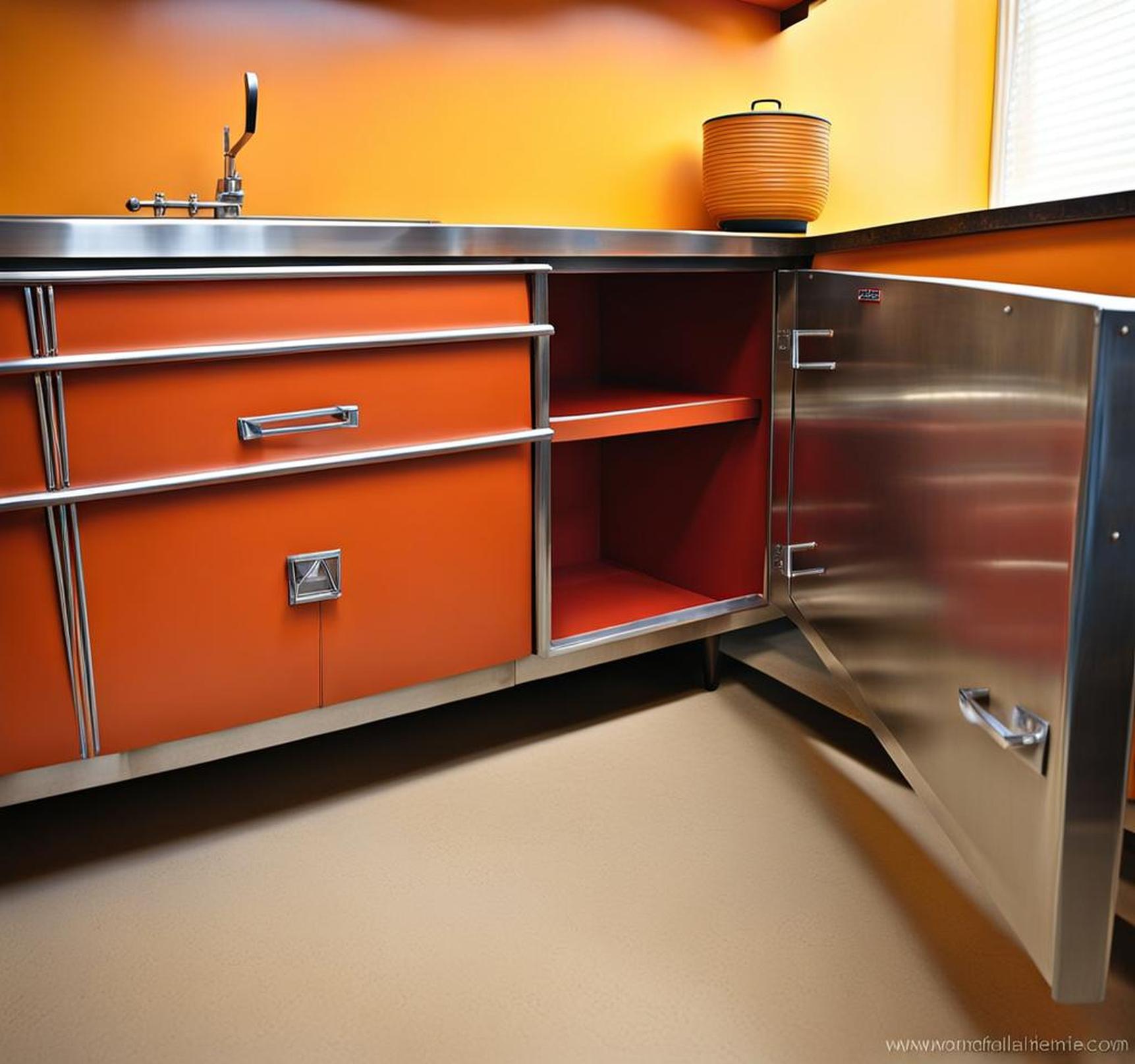 1950s metal kitchen cabinets