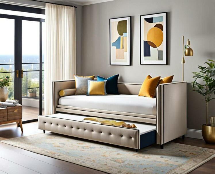 Double Your Living Room Seating With Chic Daybeds - Tiponthetrail.com
