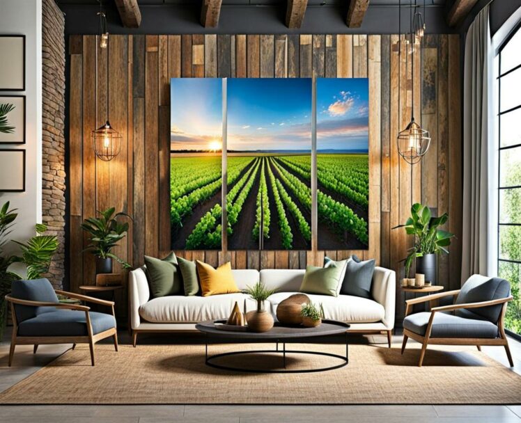 Easy Rustic Living Room Wall Décor Ideas to Transform Your Space ...