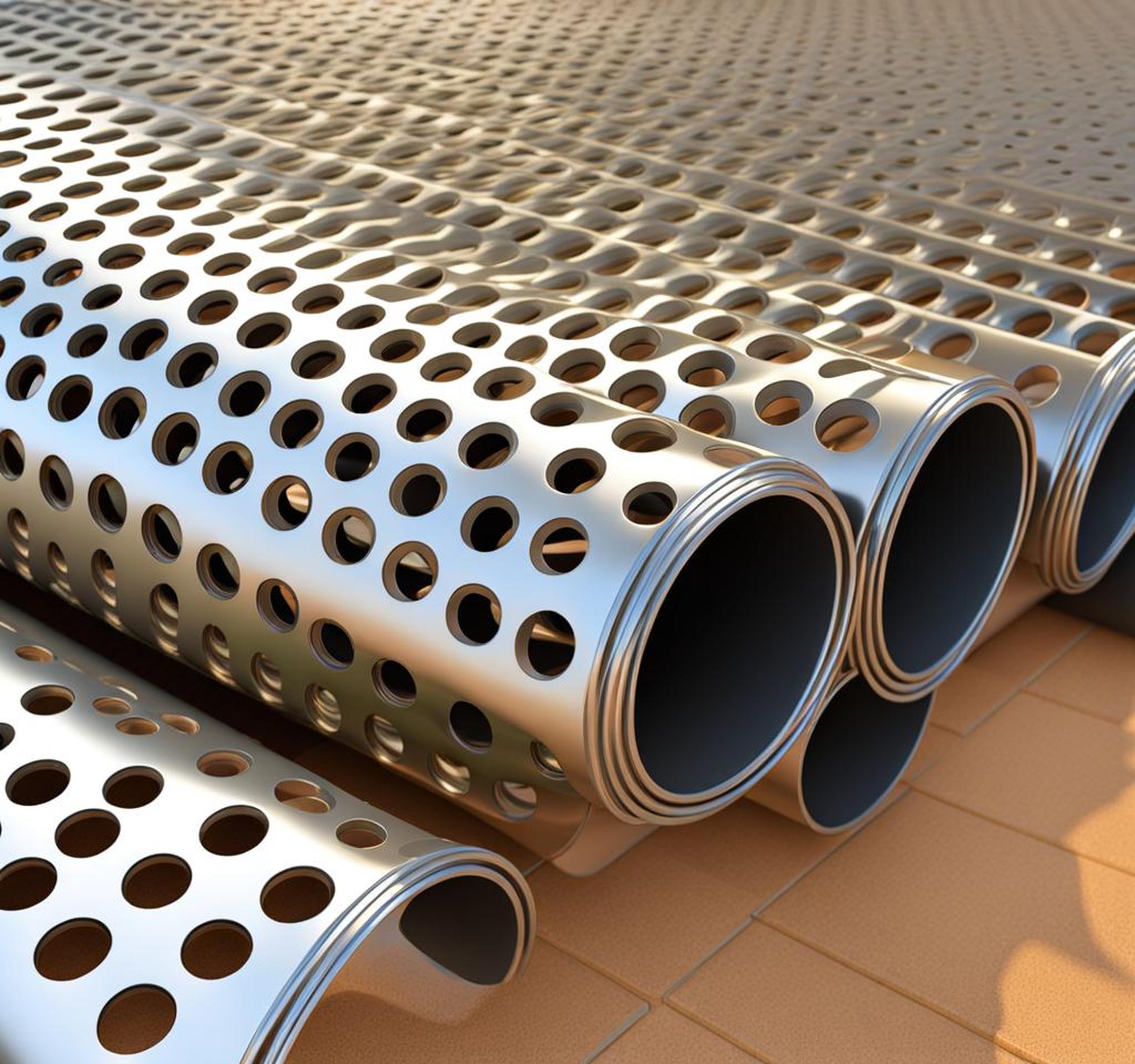 2 inch perforated drain pipe