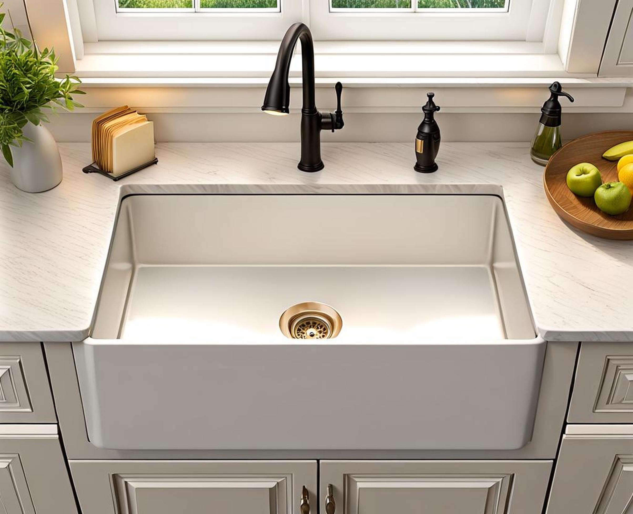 pros and cons of farmhouse sink
