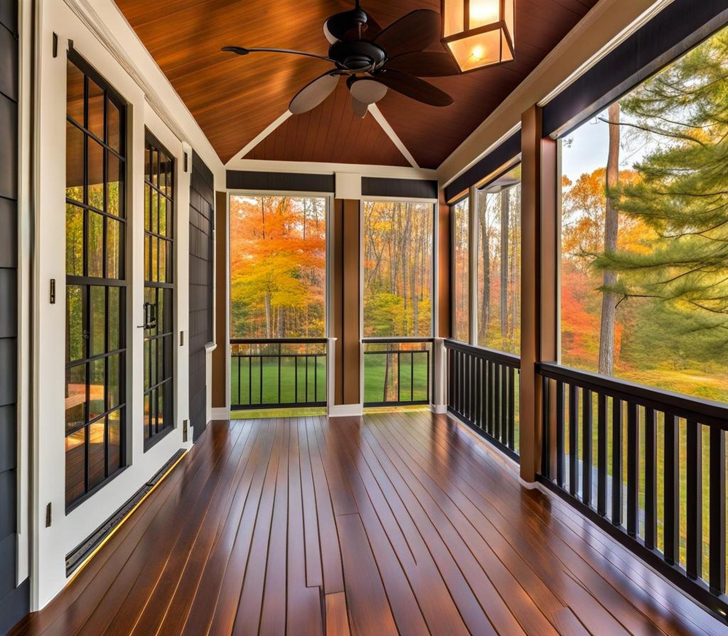 enclosed porch ideas on a budget
