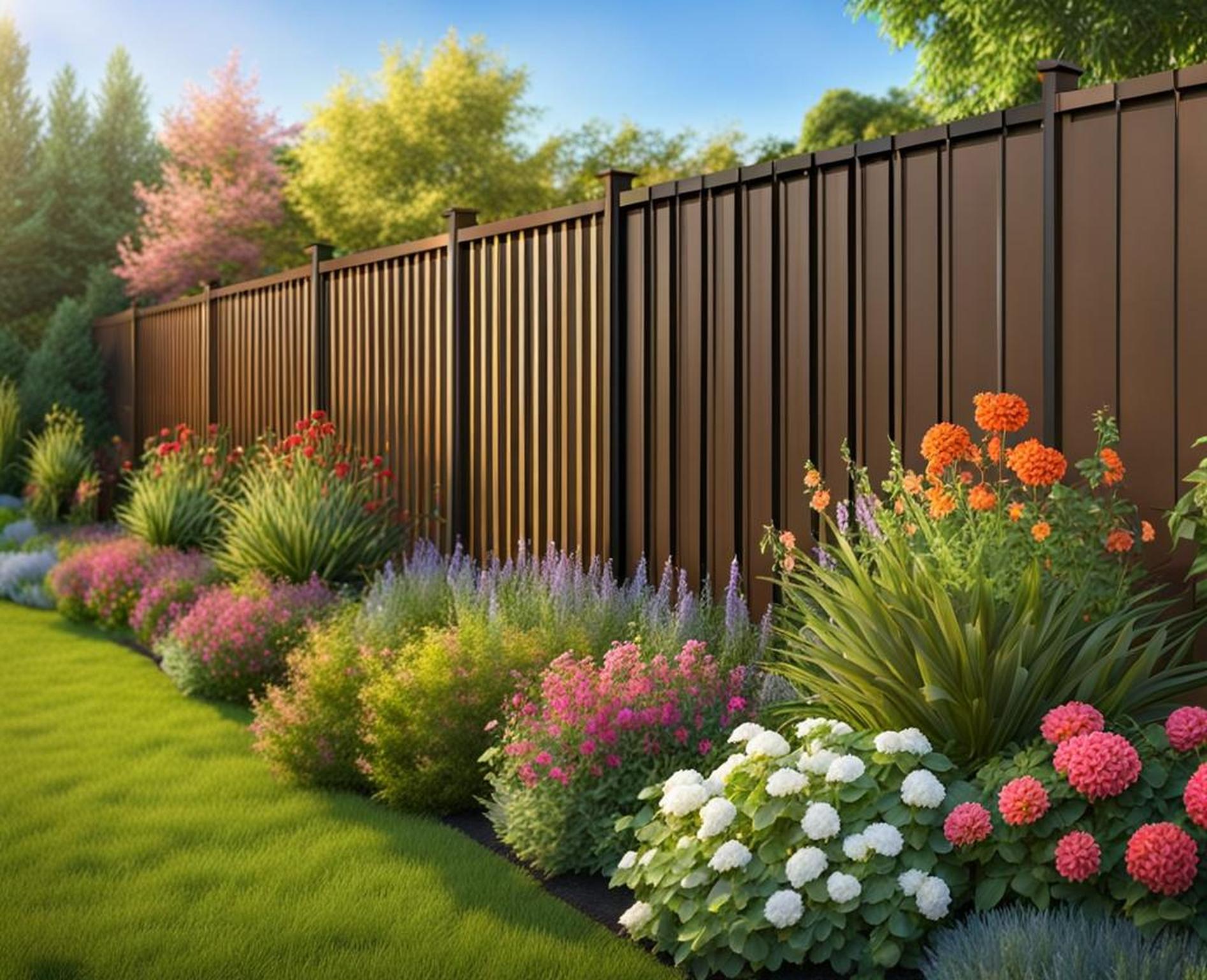 border fences for gardens