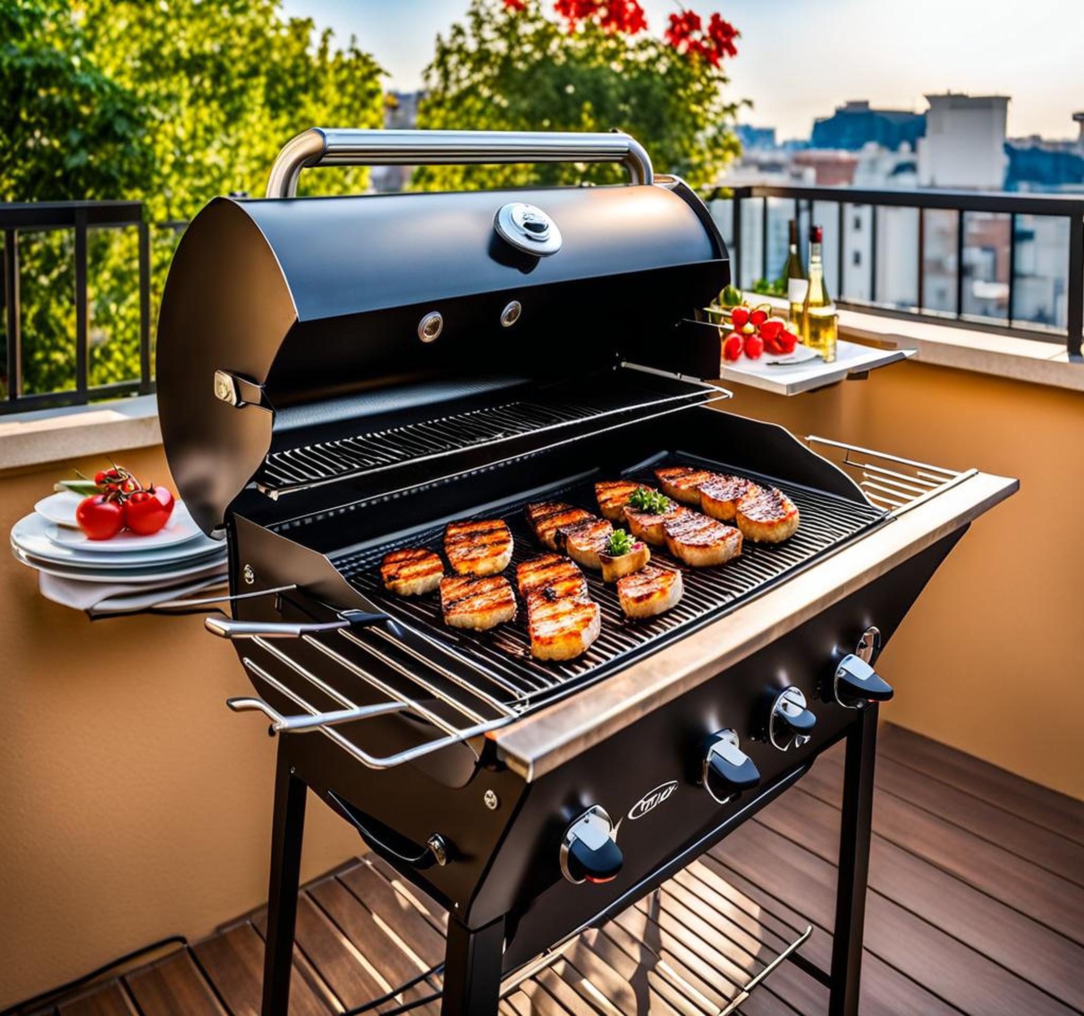 best grill for small balcony