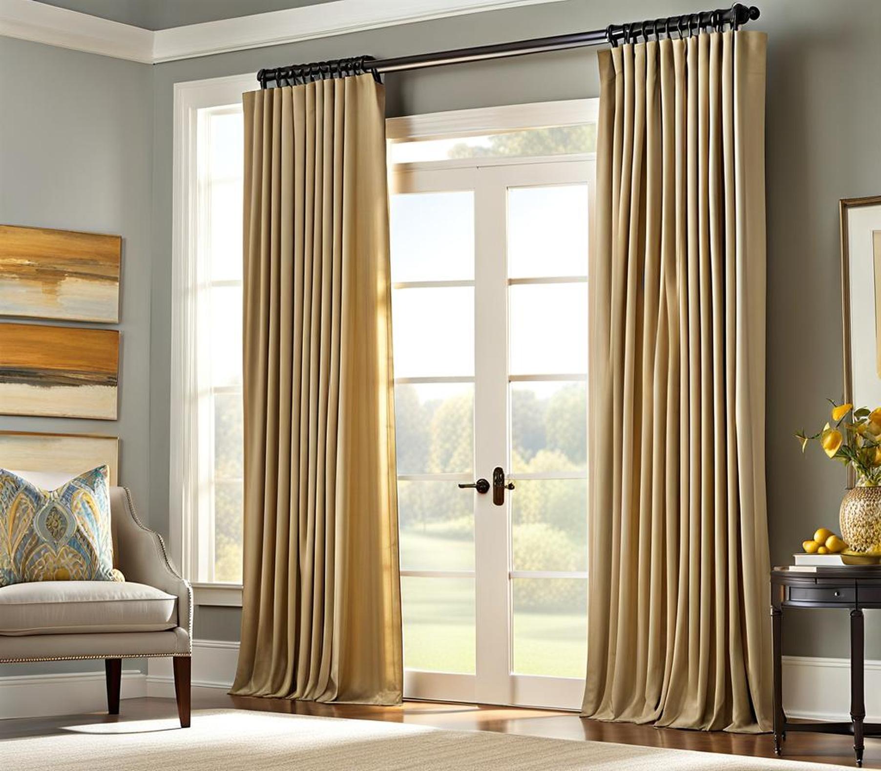 curtain rods for corners