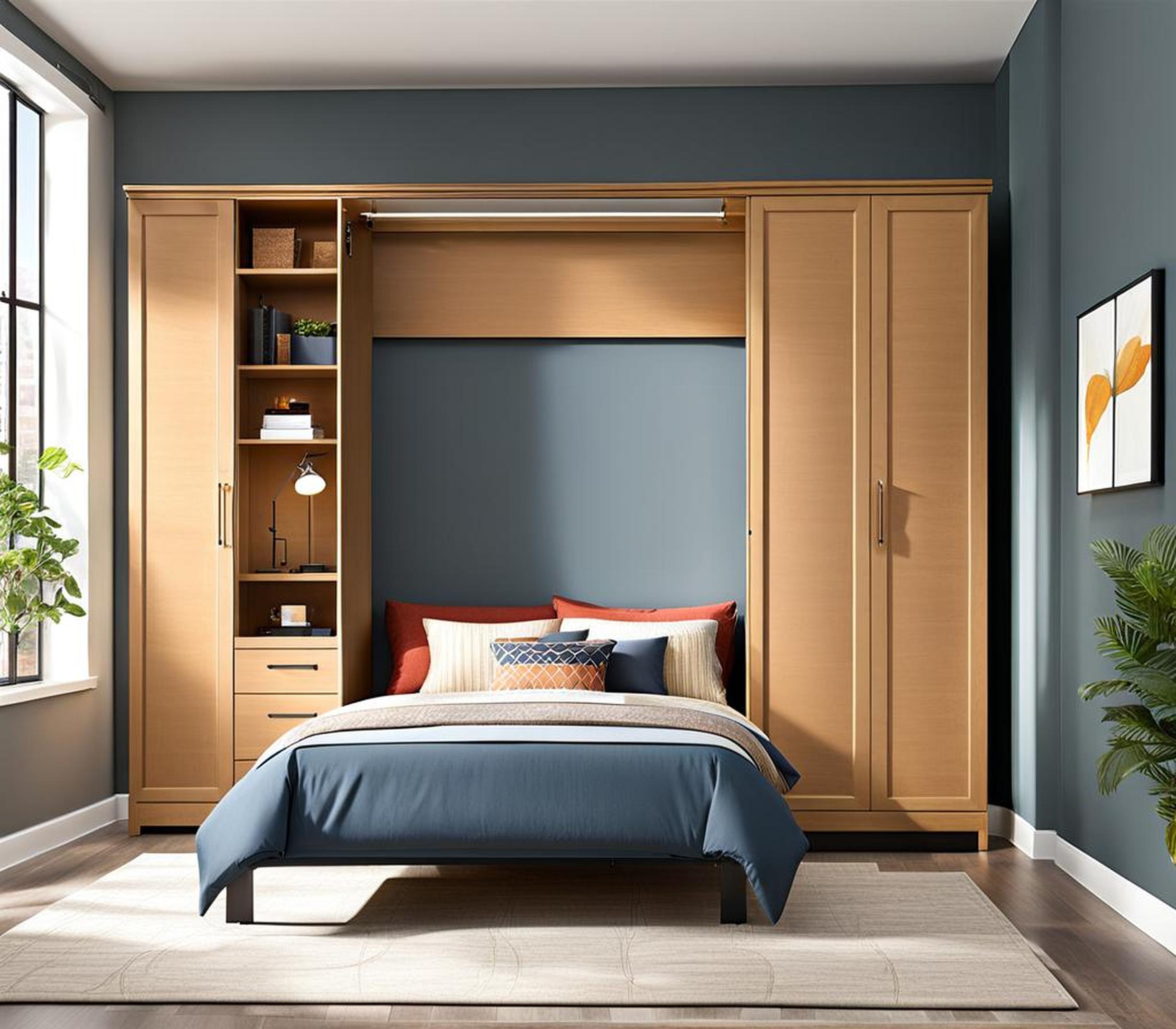 Convert Office to Bedroom With Space Saving Murphy Beds