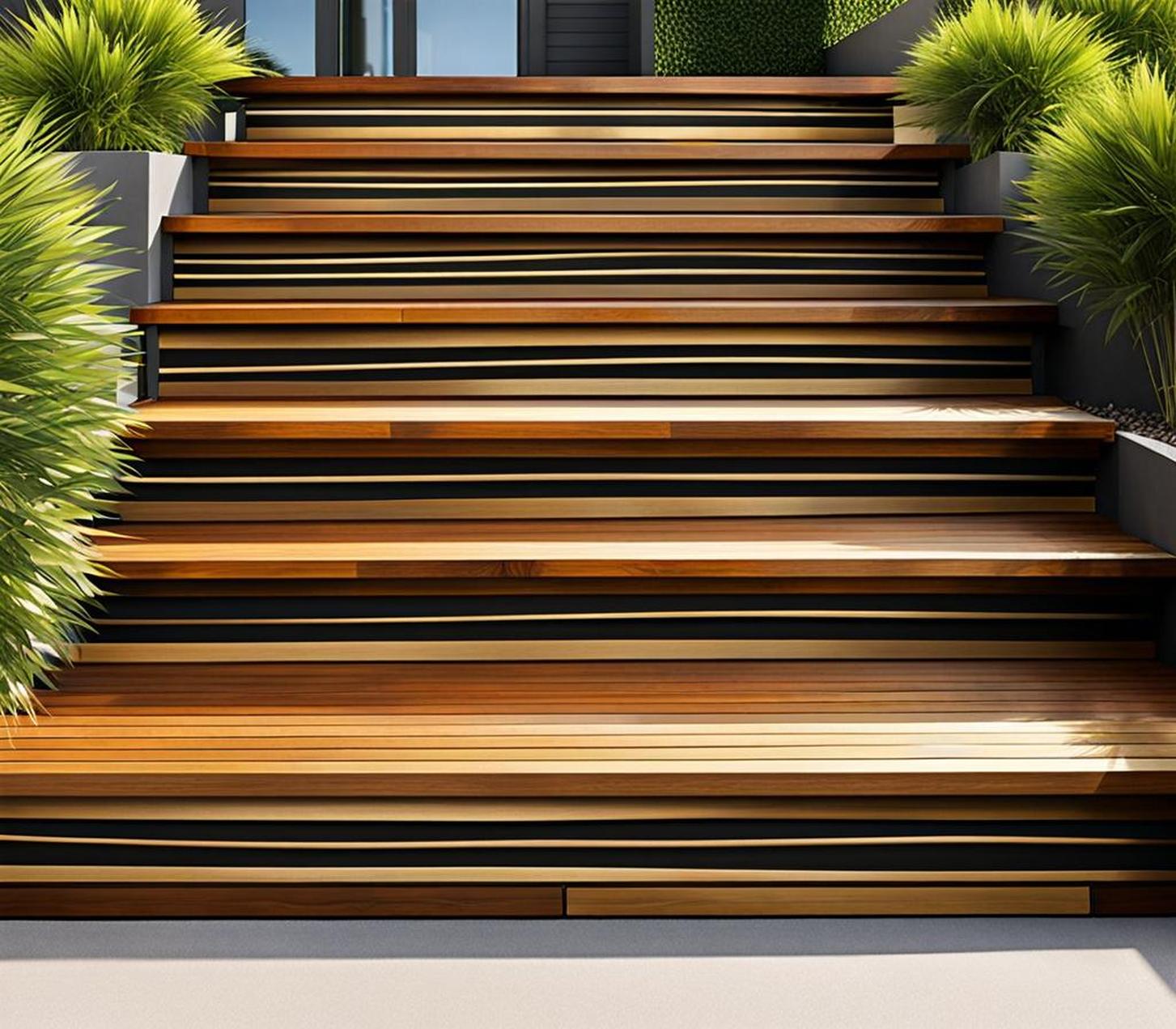 decorative outdoor stair treads