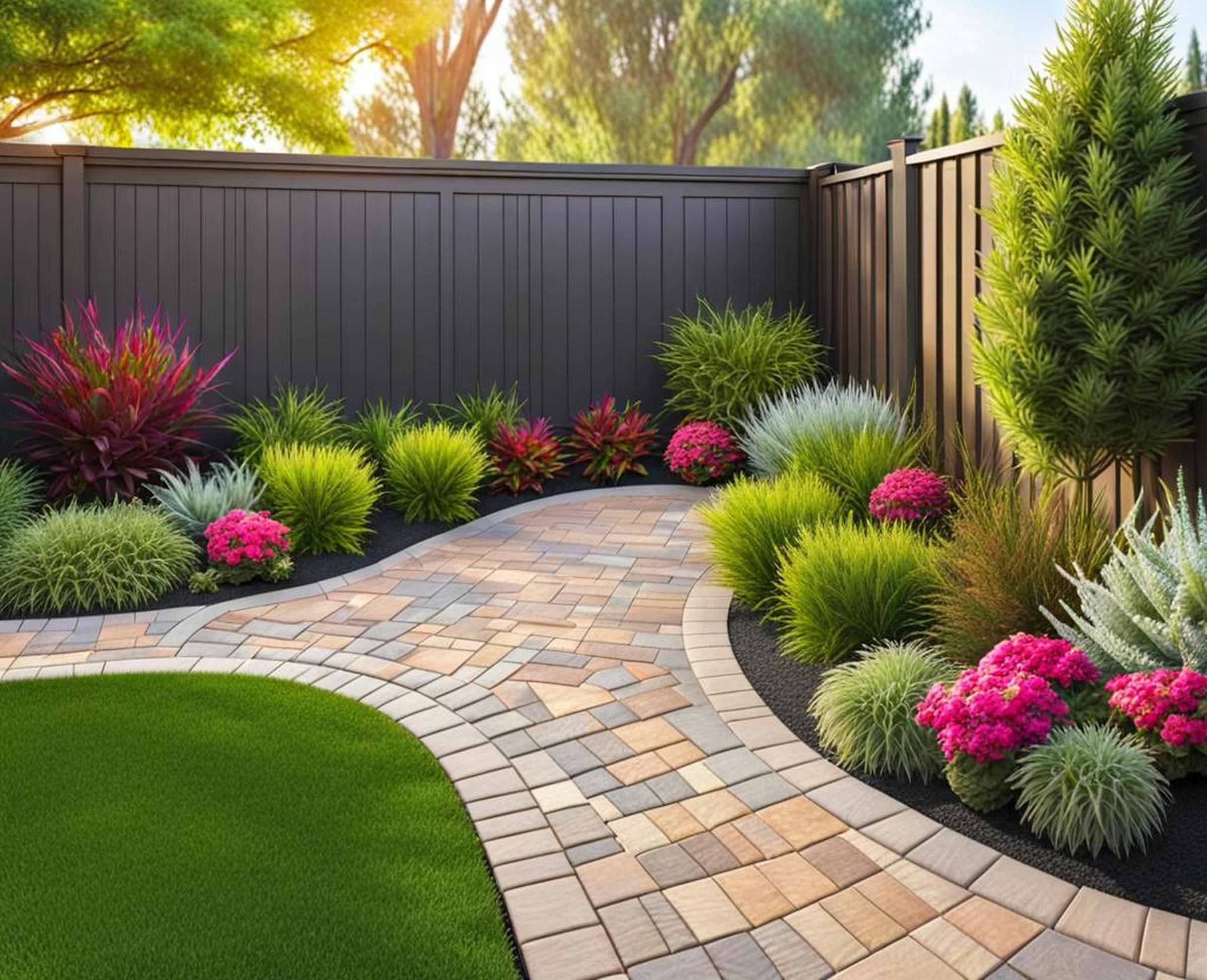 small front yard pavers ideas