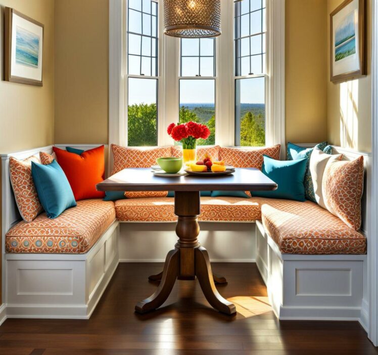 Customize Cozy Breakfast Nook Bench Cushions - Tiponthetrail.com