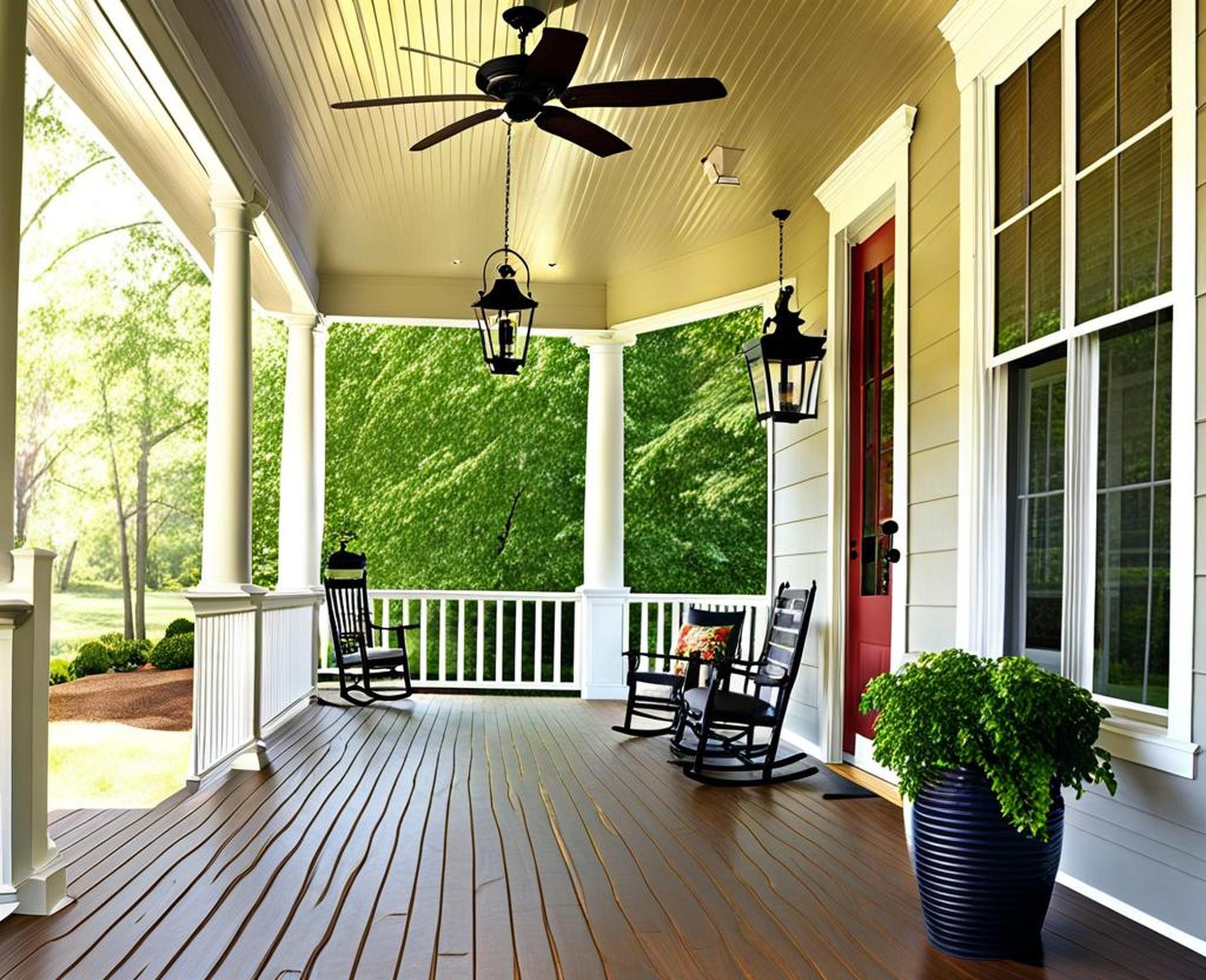 front porch overhang ideas