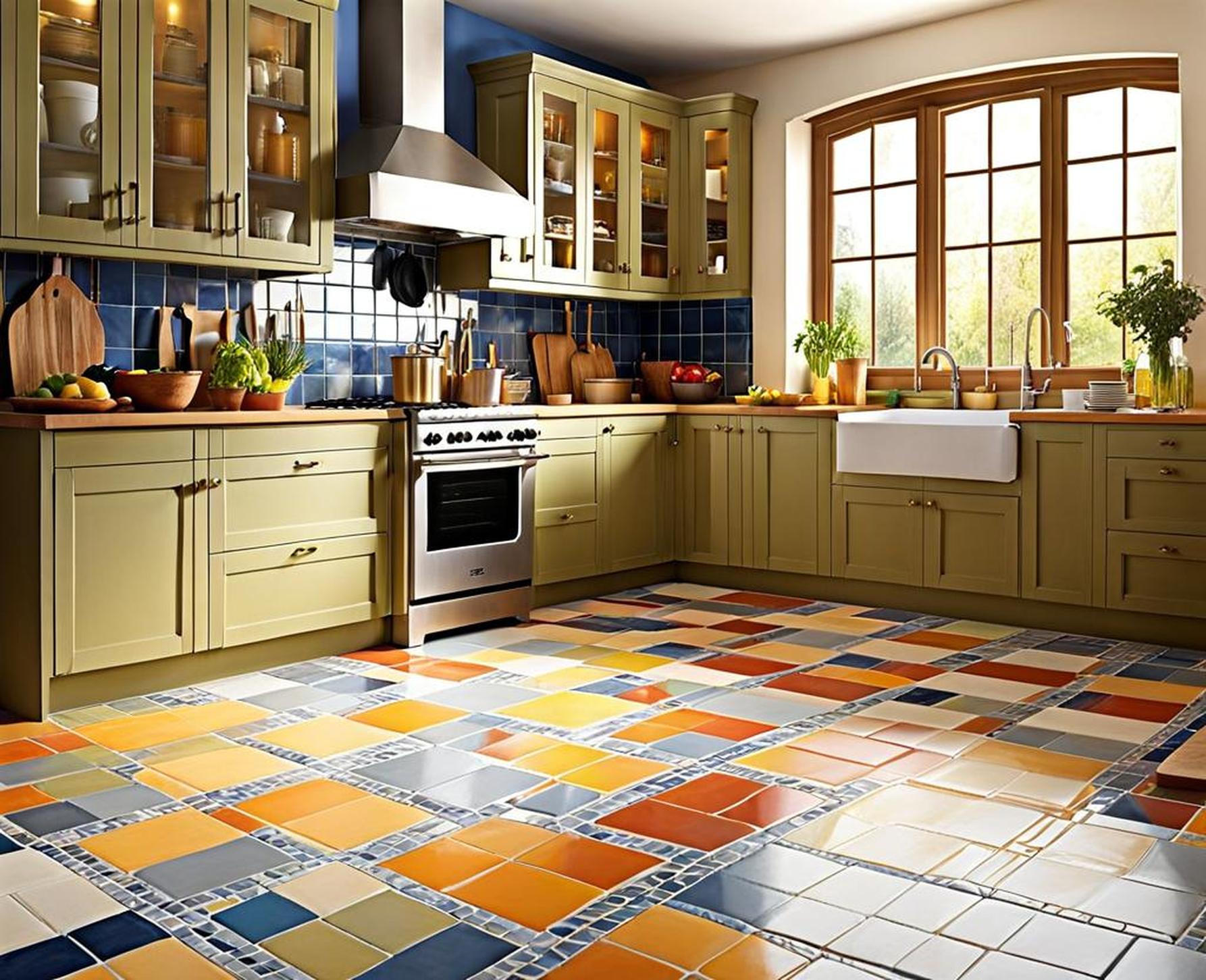 can you paint kitchen floor tiles