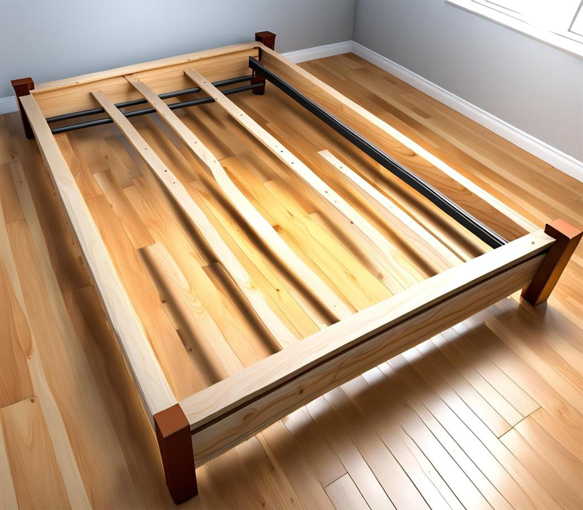 how to reinforce a bed frame