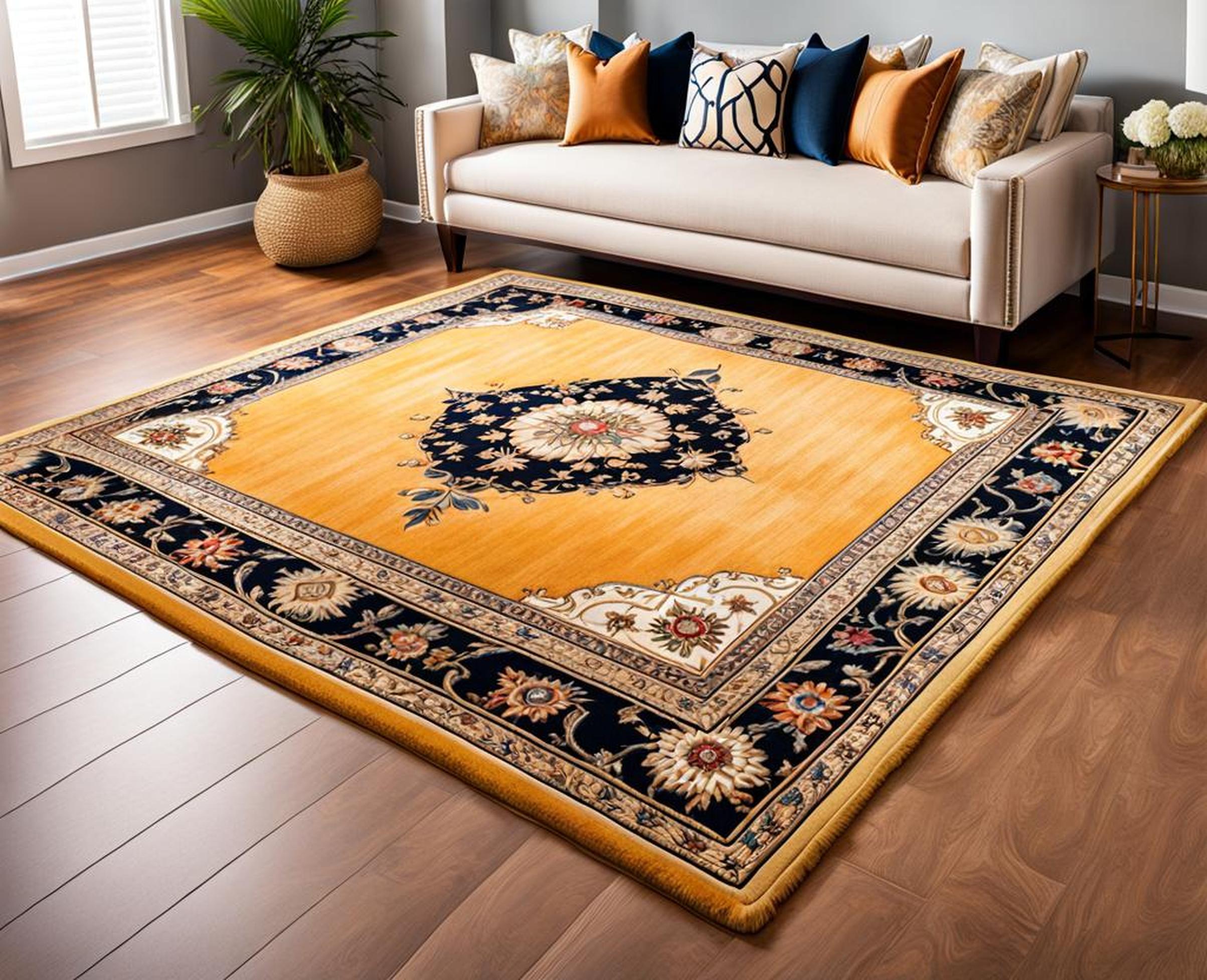 queen bed rug size guide