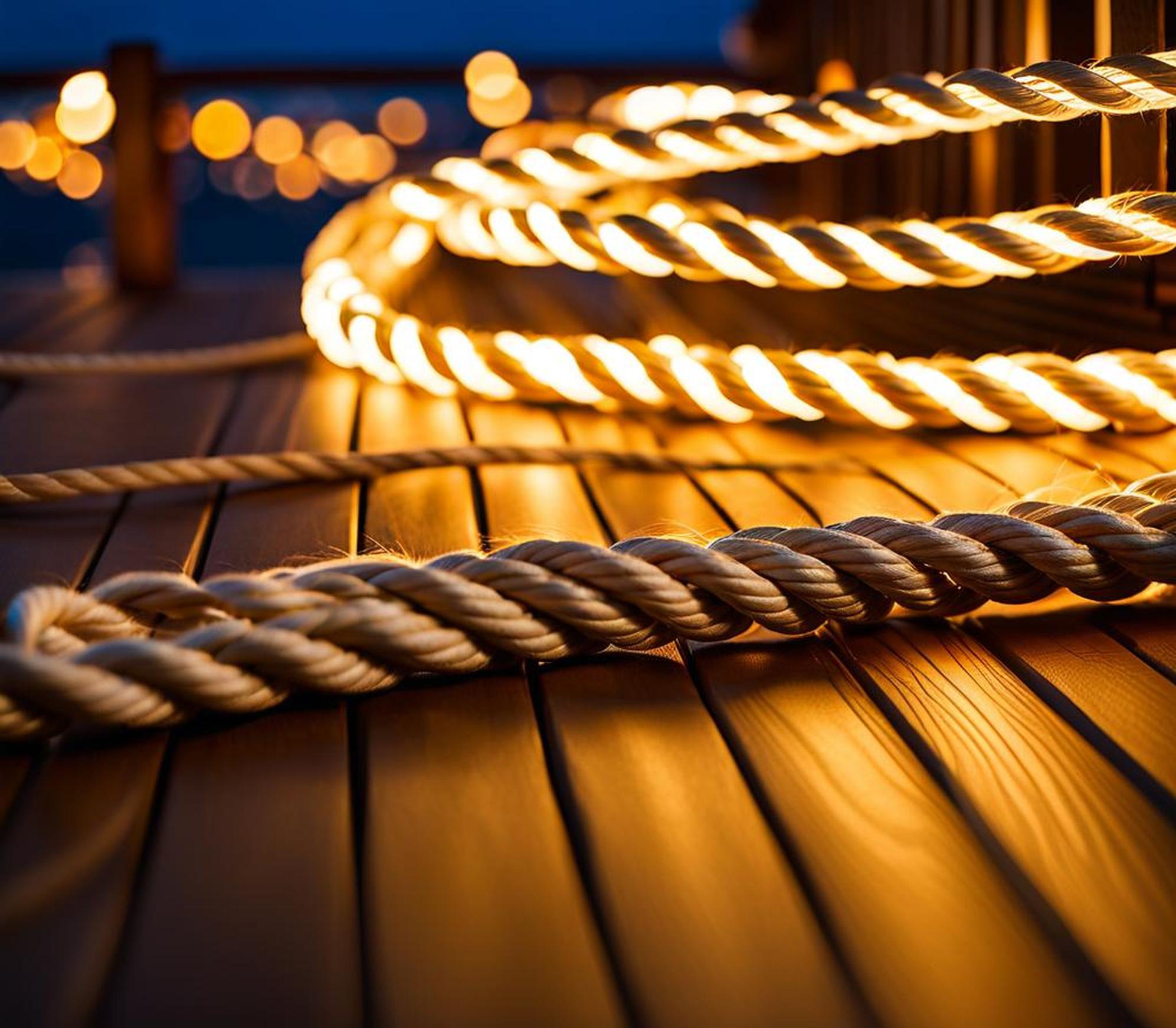 Light Up Your Deck With Flexible Rope Lights