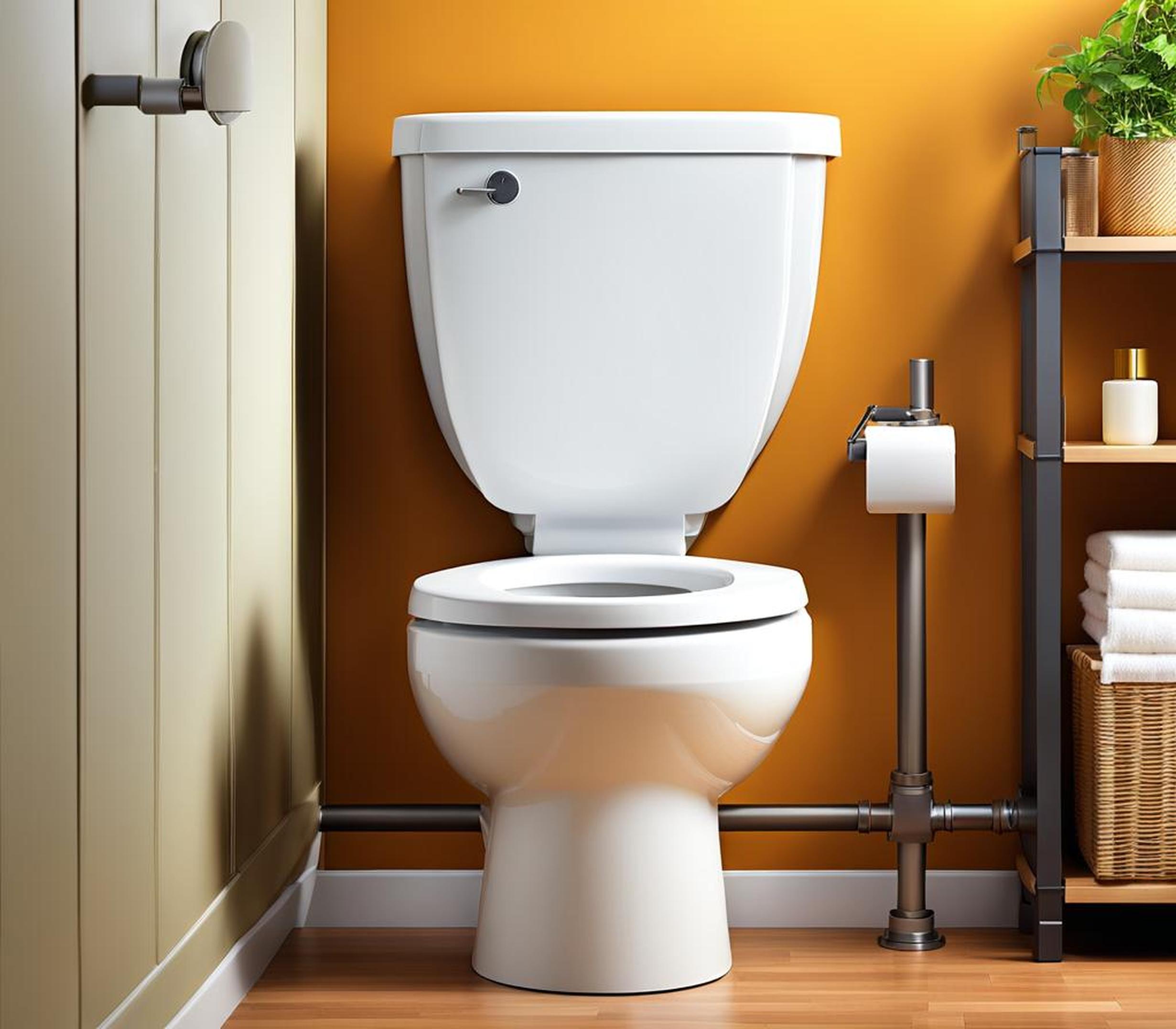 how to stop noisy pipes when flushing toilet