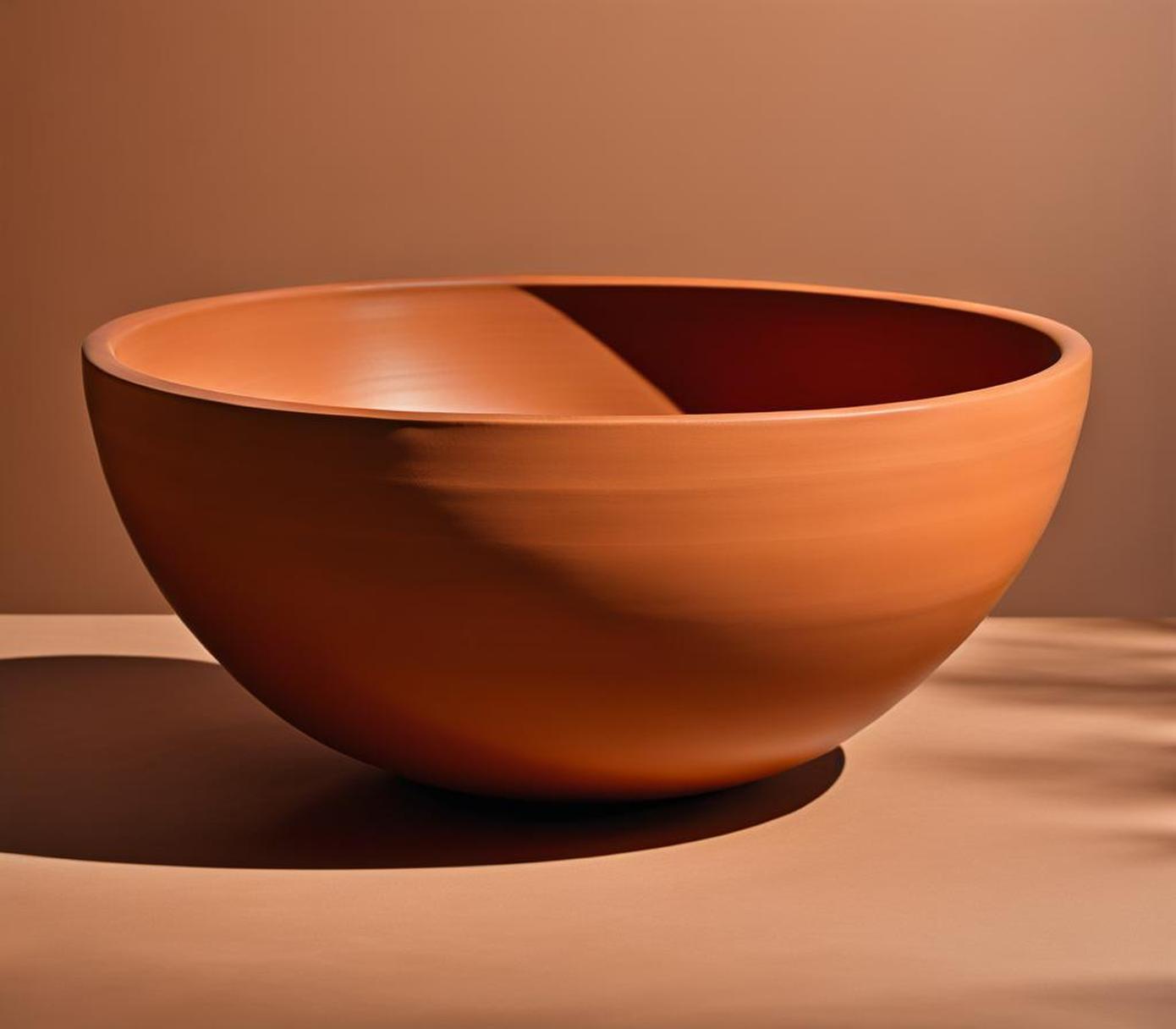 orion handcrafted terracotta bowls