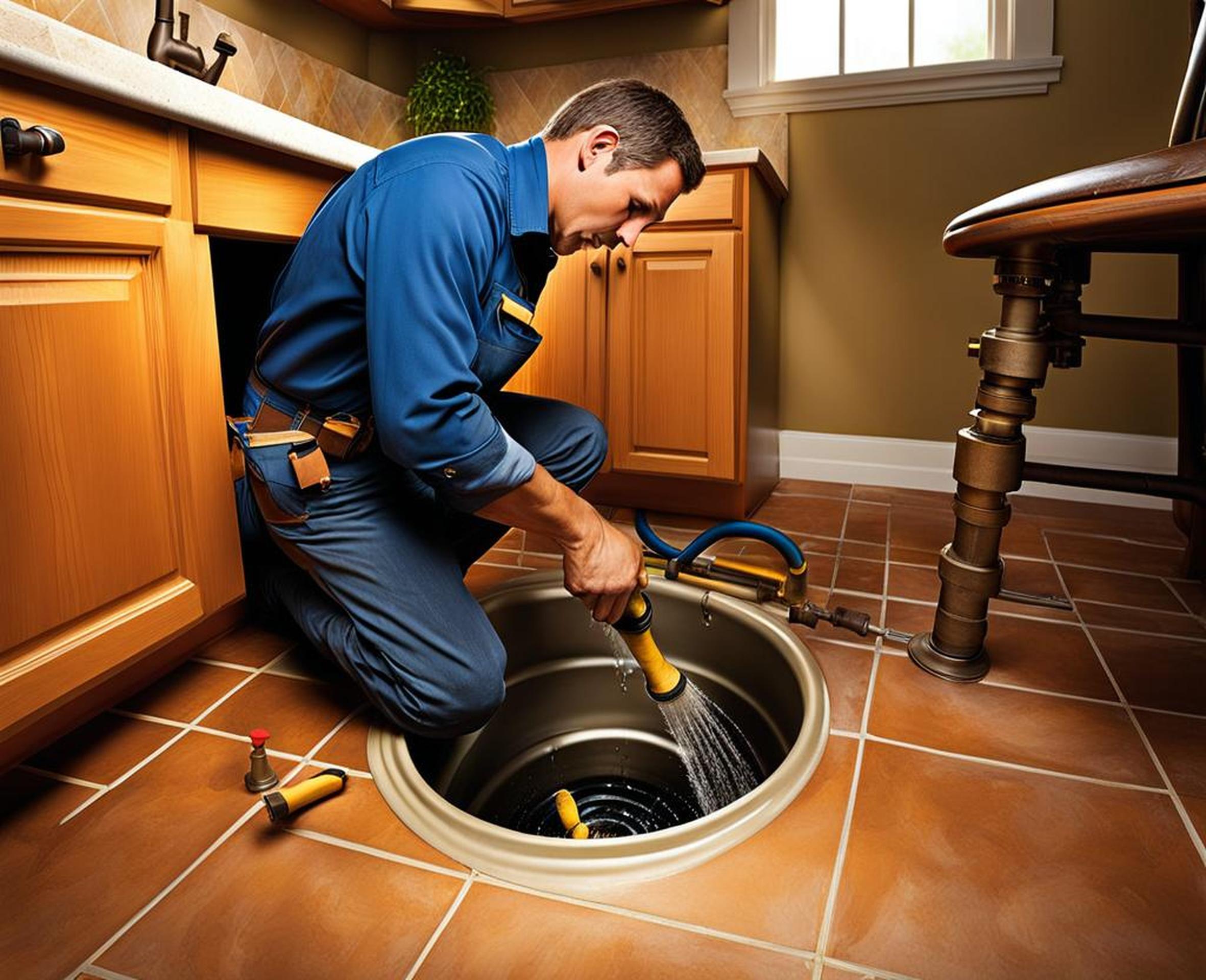 plumber can't unclog drain