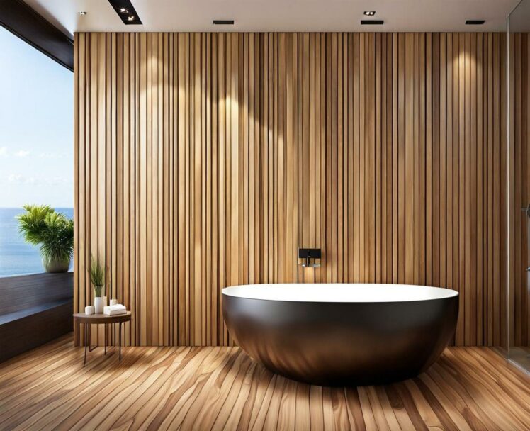 A Guide To Stunning Wood Panel Bathroom Walls - Tiponthetrail.com