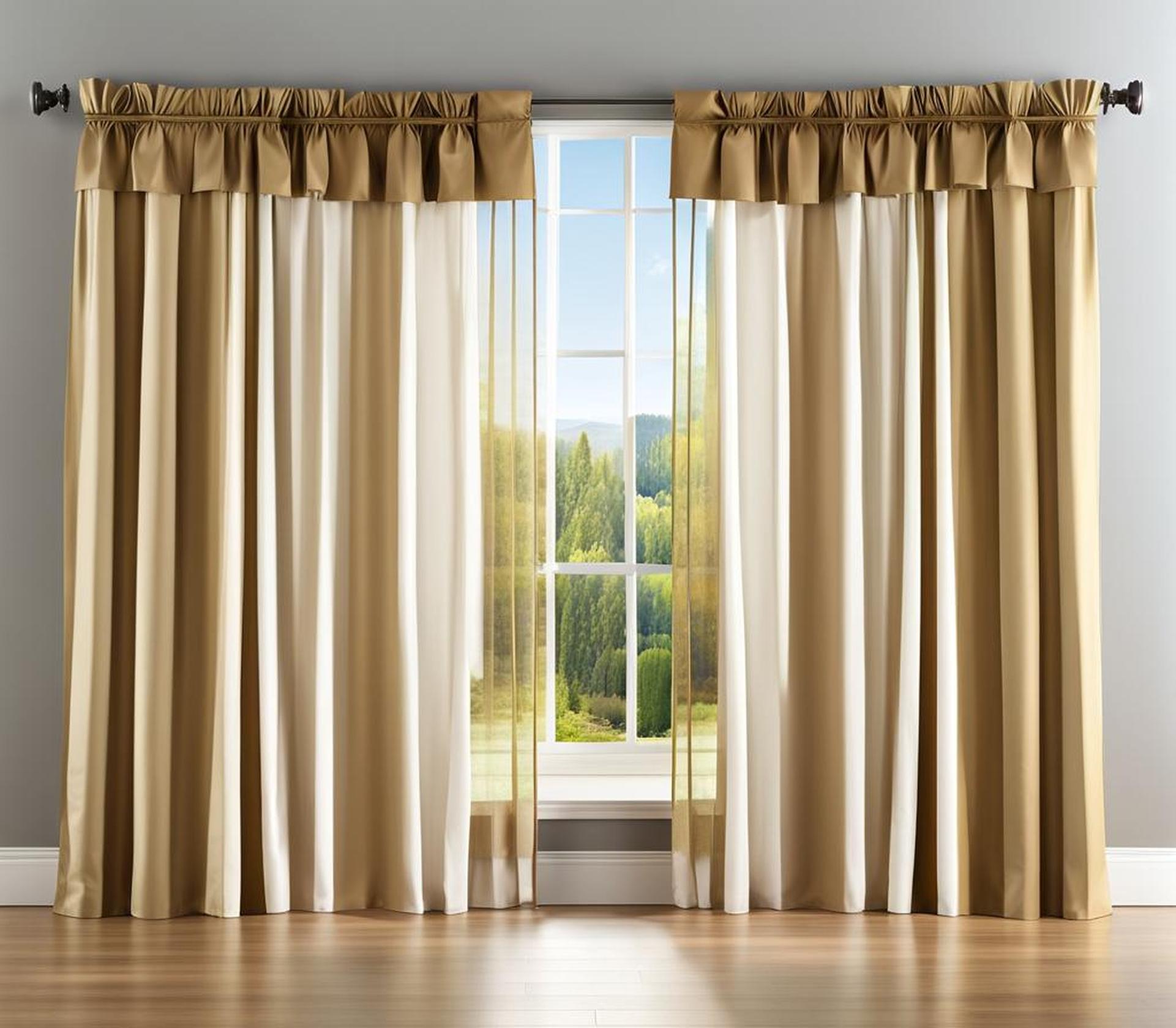 what are short curtains called