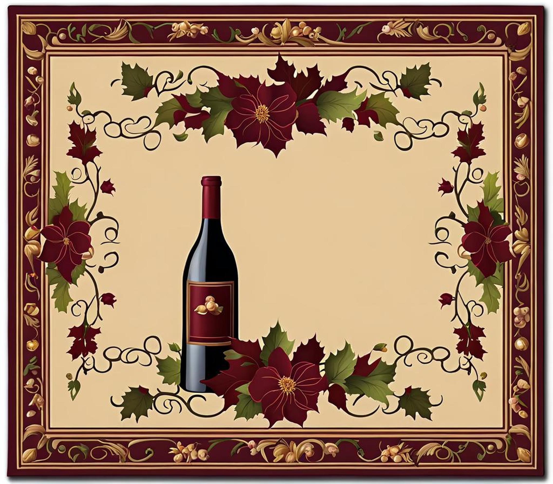 wine themed kitchen rugs