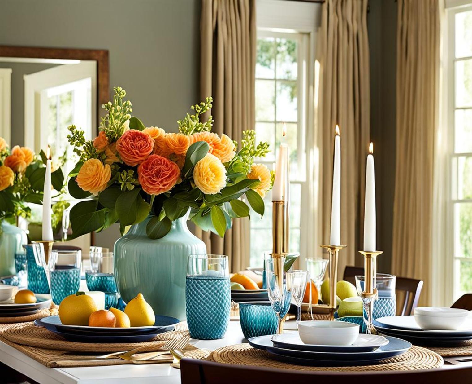 small dining table centerpiece ideas