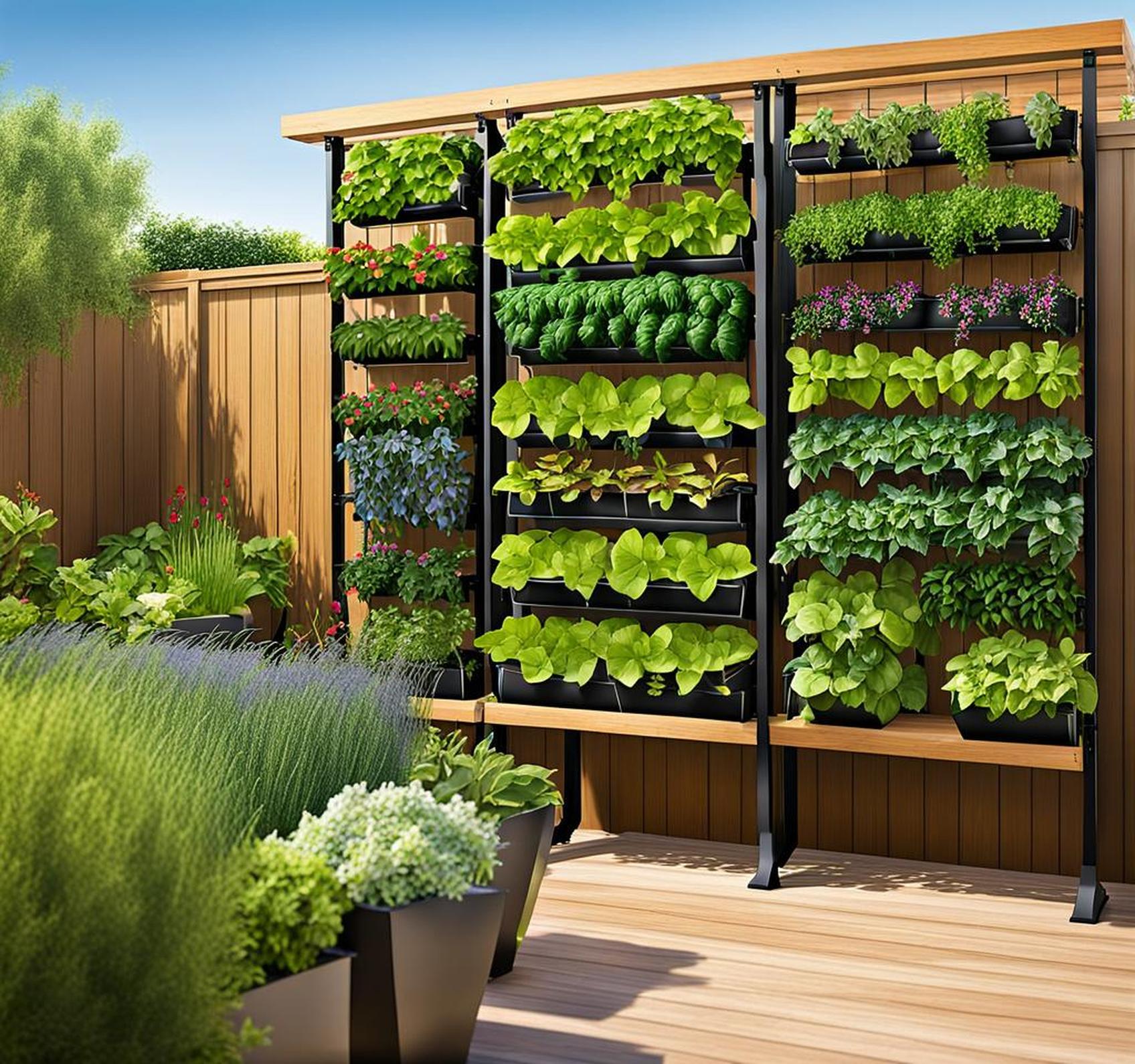 outdoor vertical gardening systems