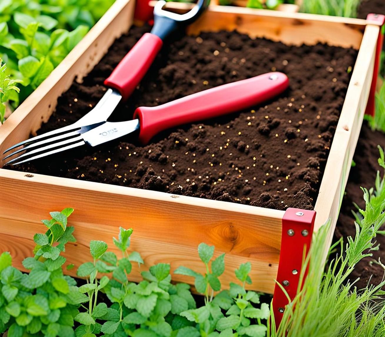 tools for raised bed gardening