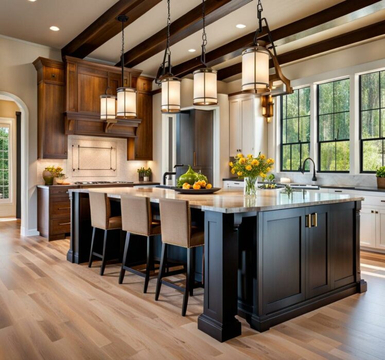 The Complete Guide to Centering Pendant Lights Over Your Kitchen Island