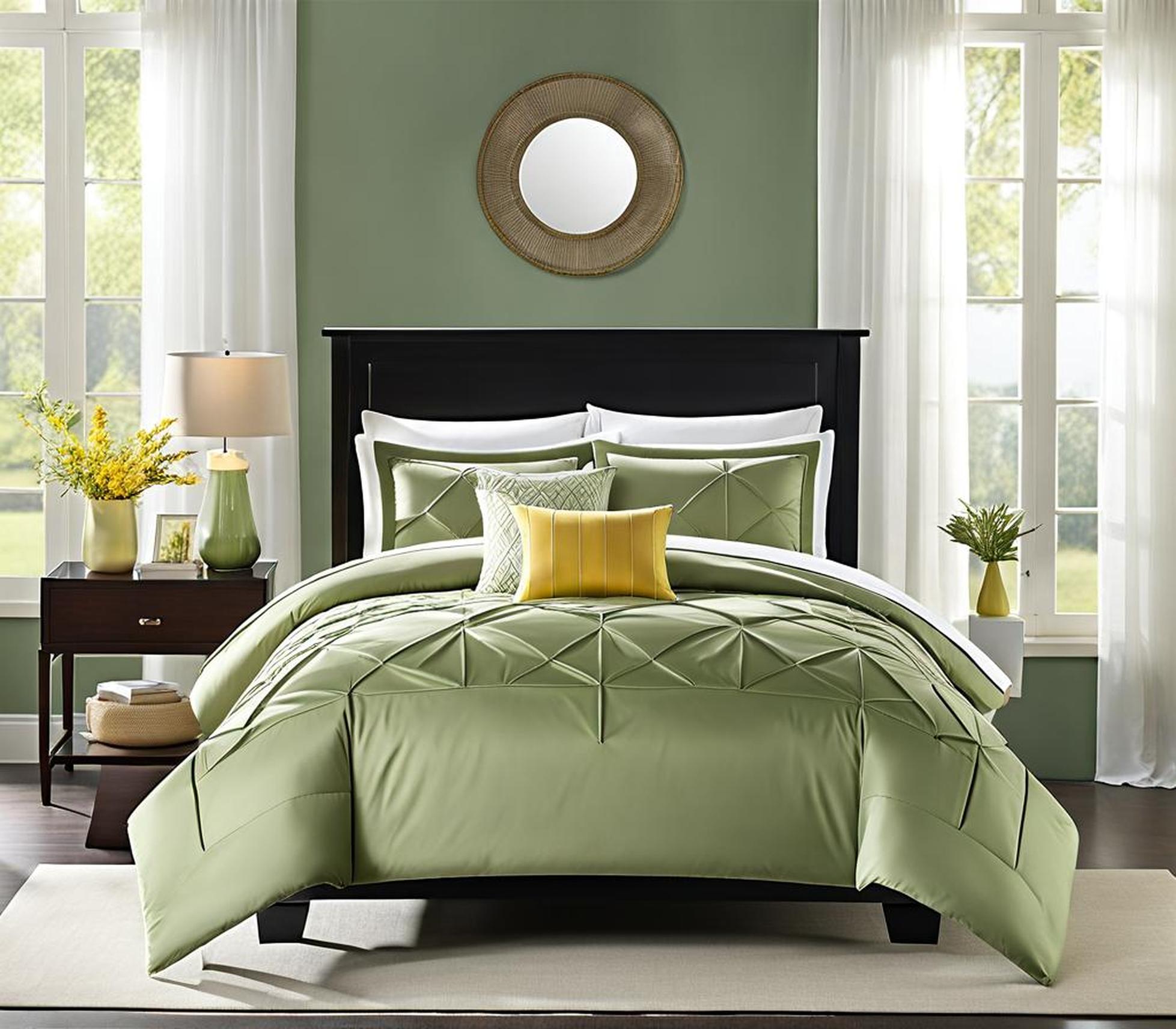 sage green comforter sets full