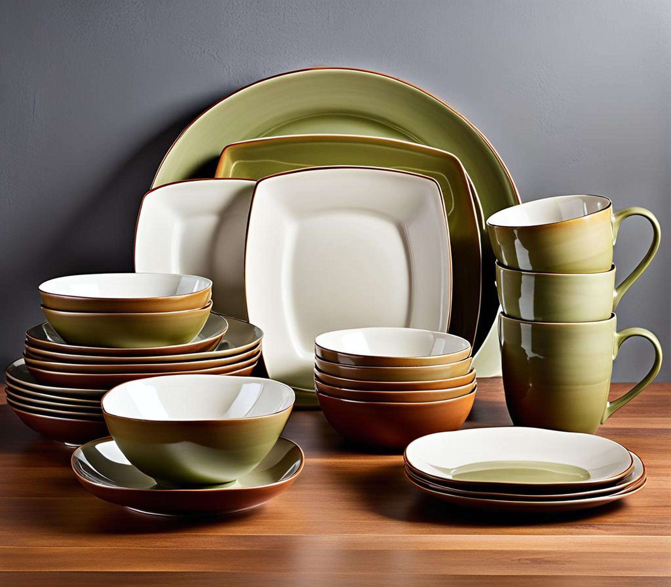 casual dinnerware sets for 12