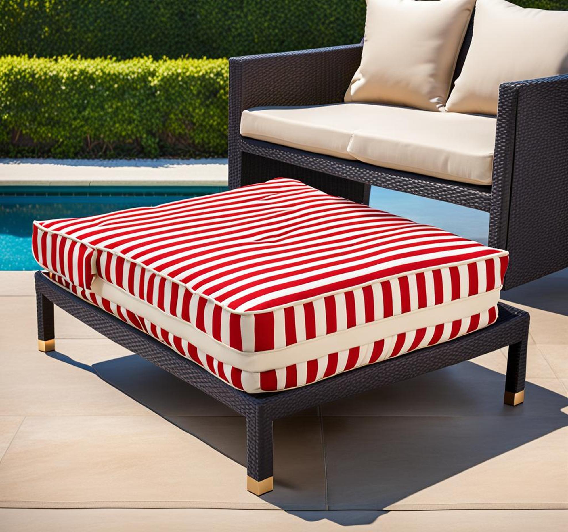 28 inch square outdoor cushion