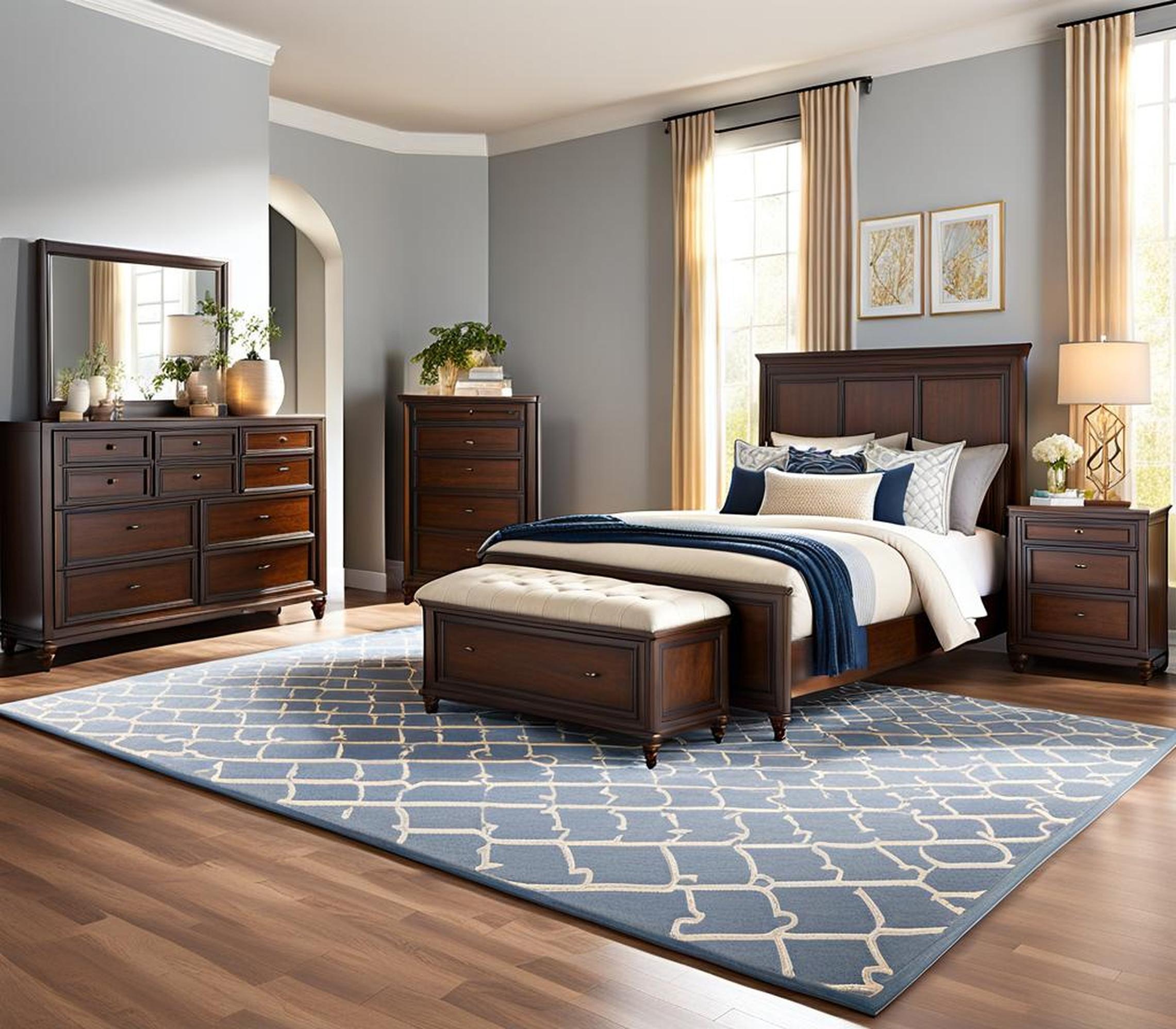 Anchor Your Bedroom Style With Accent Rugs Under Beds