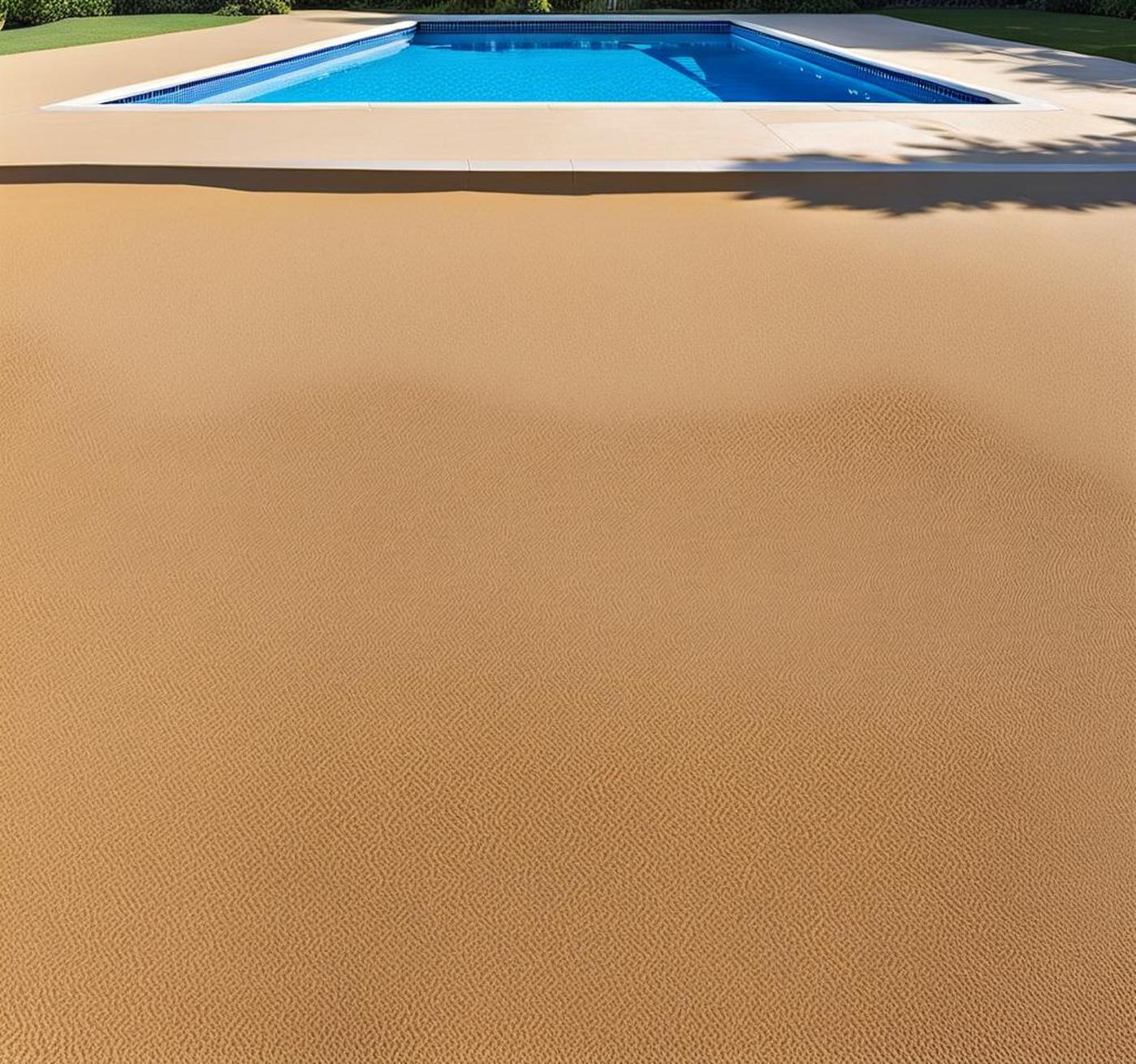 how to level ground for pool with sand