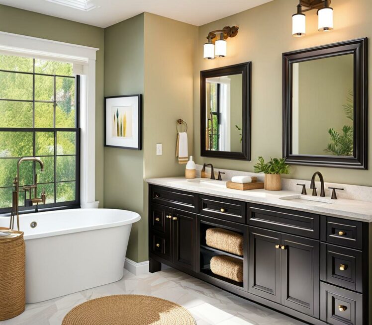 12 EyeCatching Paint Colors That Make Bathroom Pop