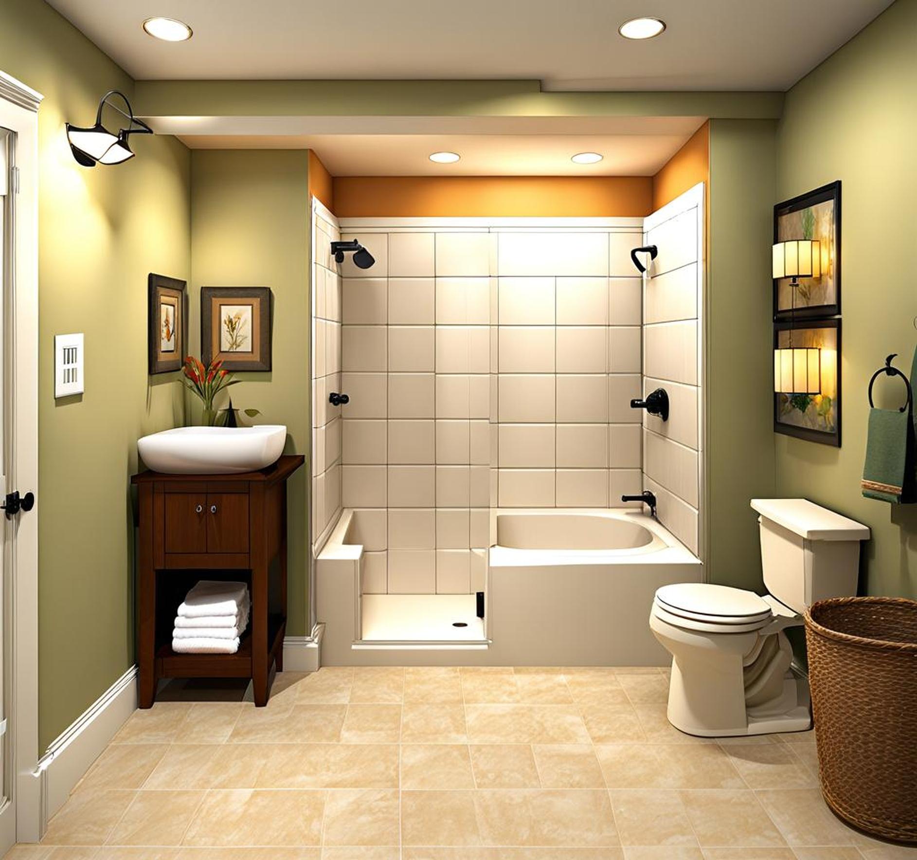 cheapest way to put bathroom in basement