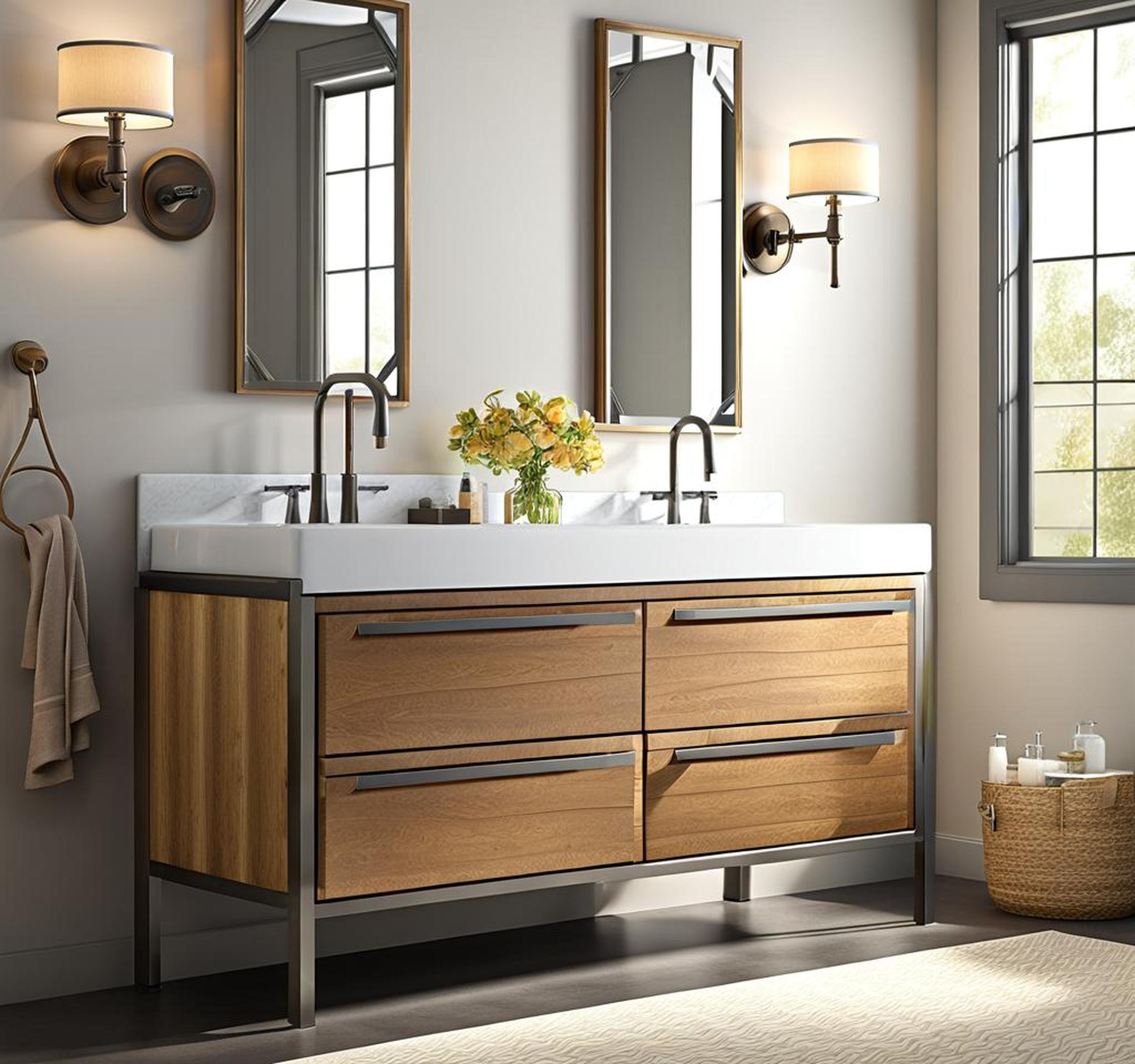 Amp Up Your Bathroom Style with a Contemporary Trough Vanity Sink