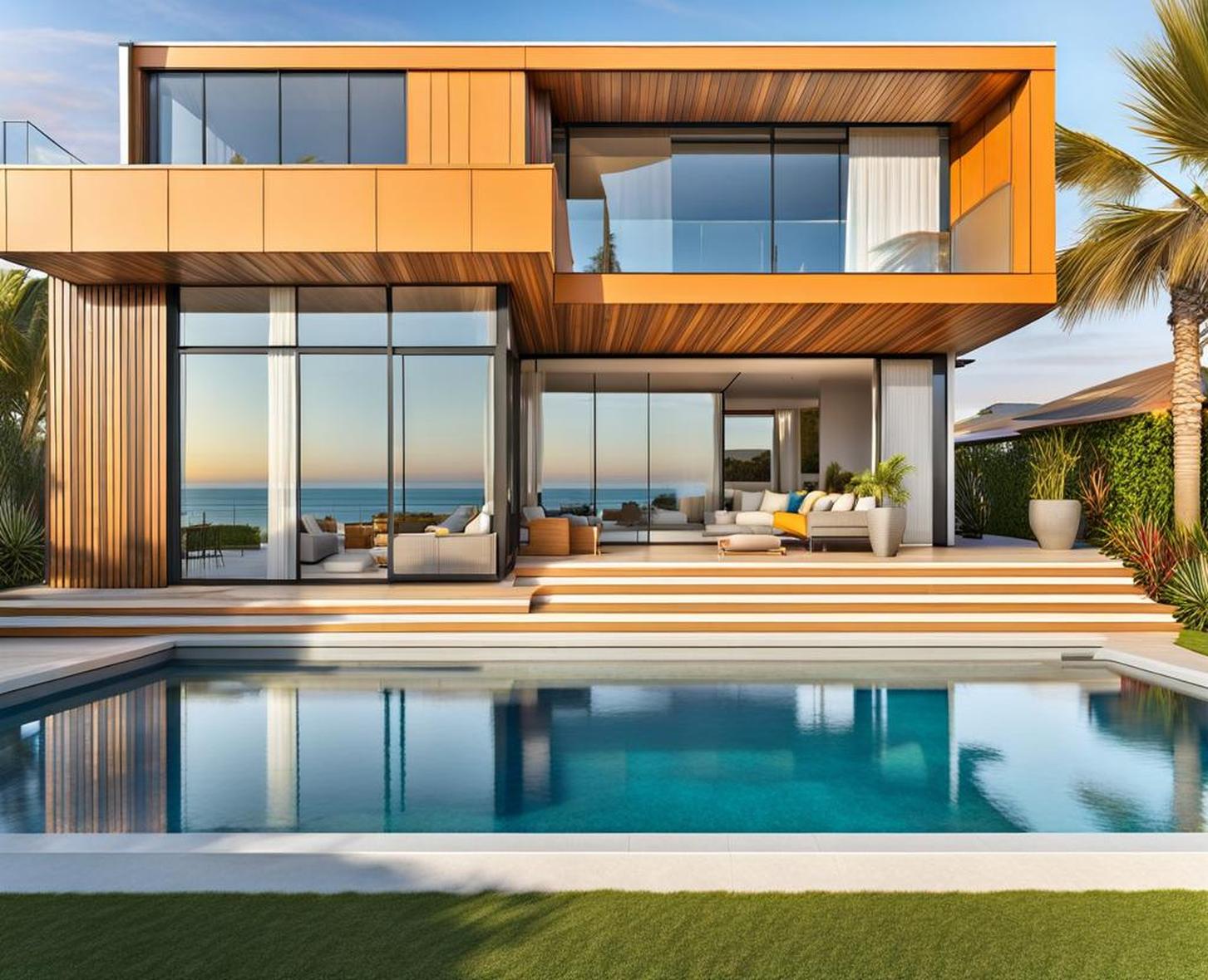 Designing a Fresh, Bright Beach House Exterior