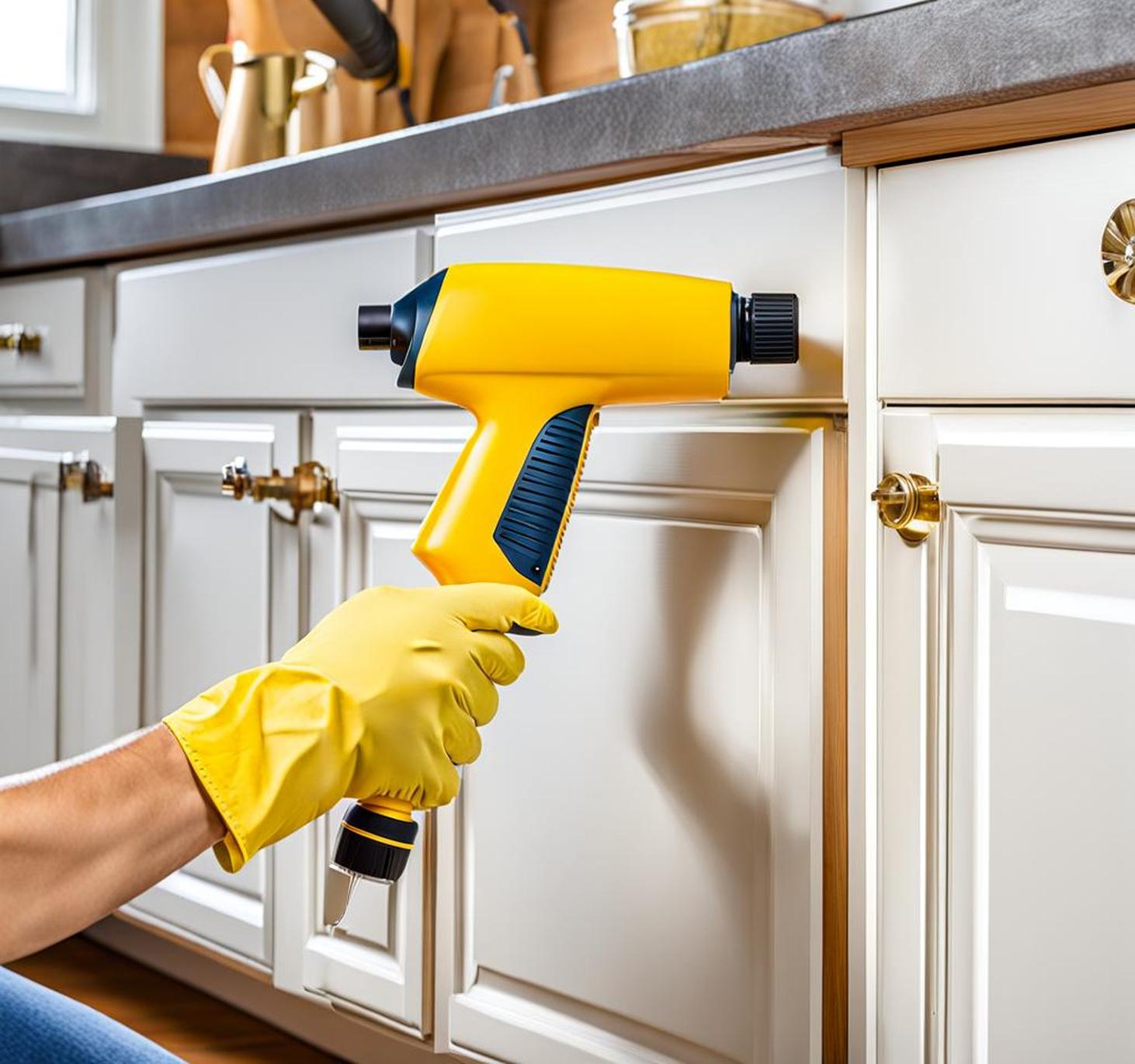 Get Salon-Quality DIY Kitchen Cabinets With The Best Paint Sprayer For Superior Results