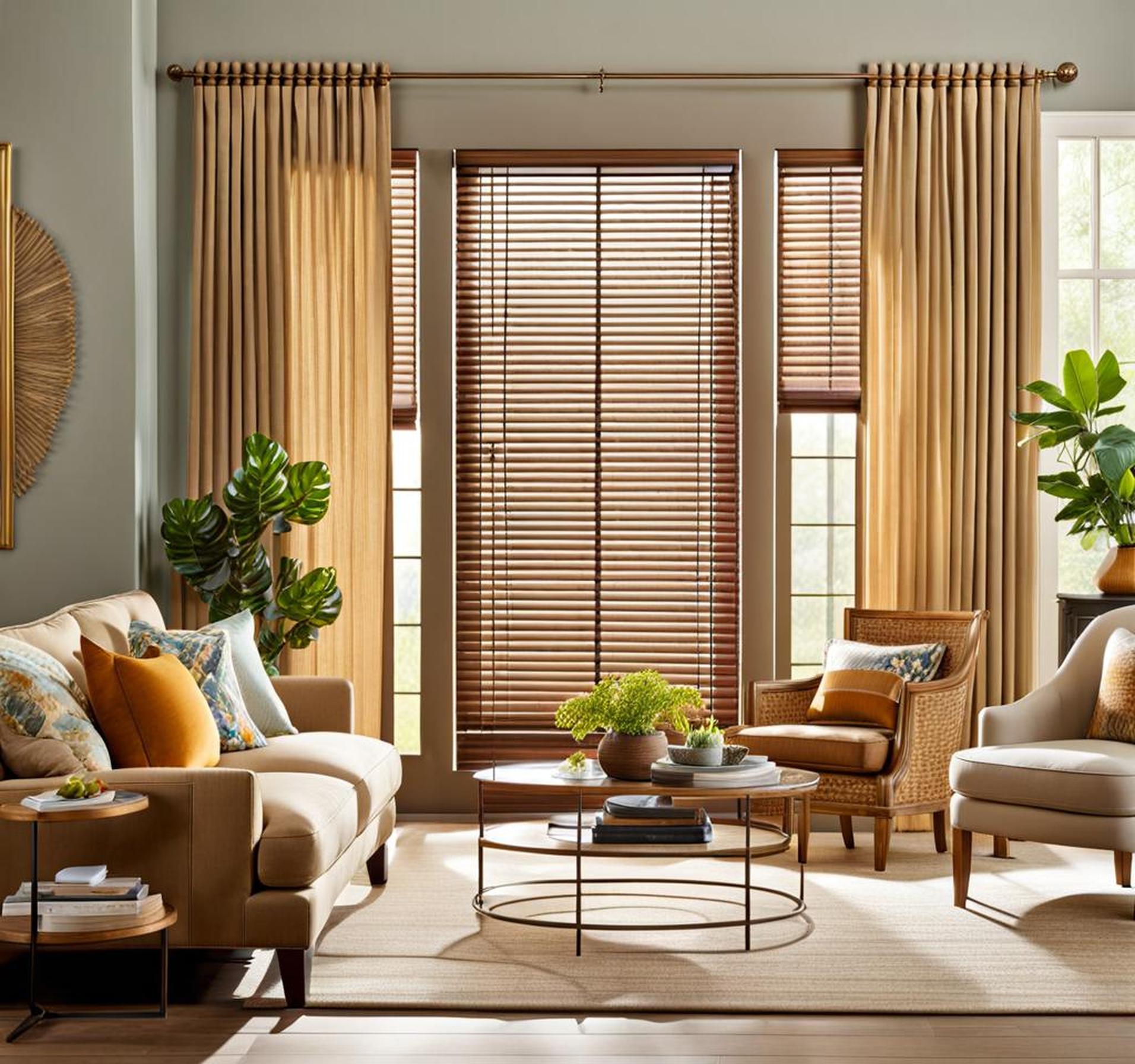 blinds or curtains for living room