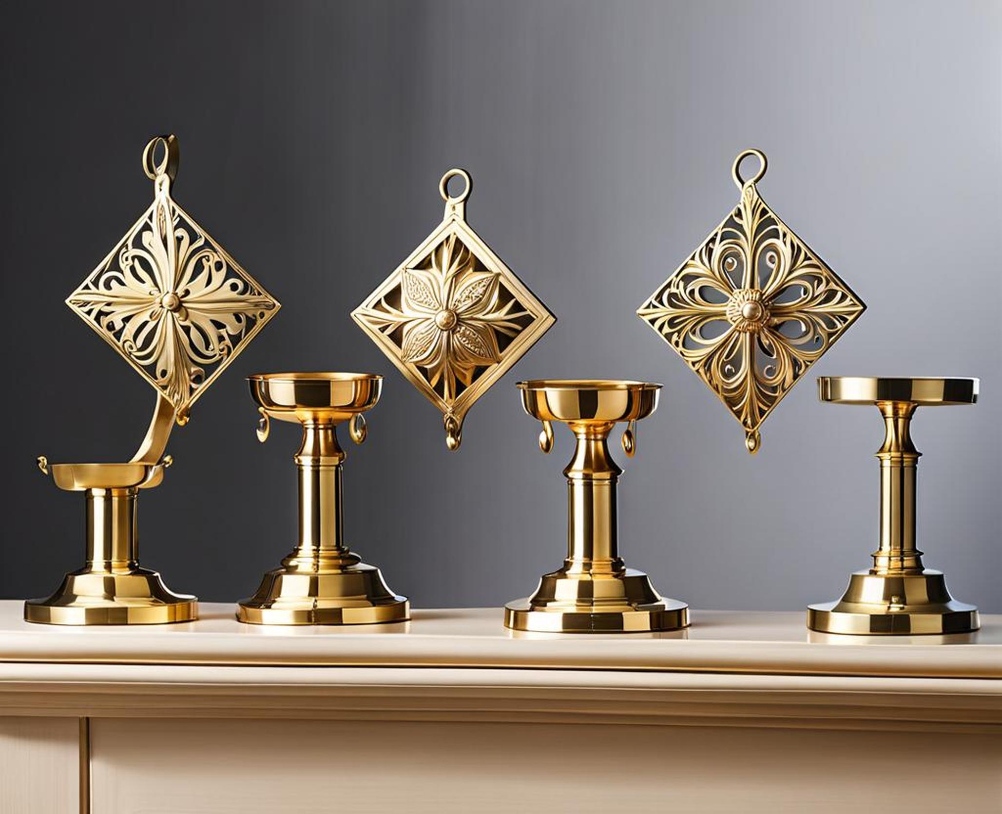 brass stocking holders for mantle