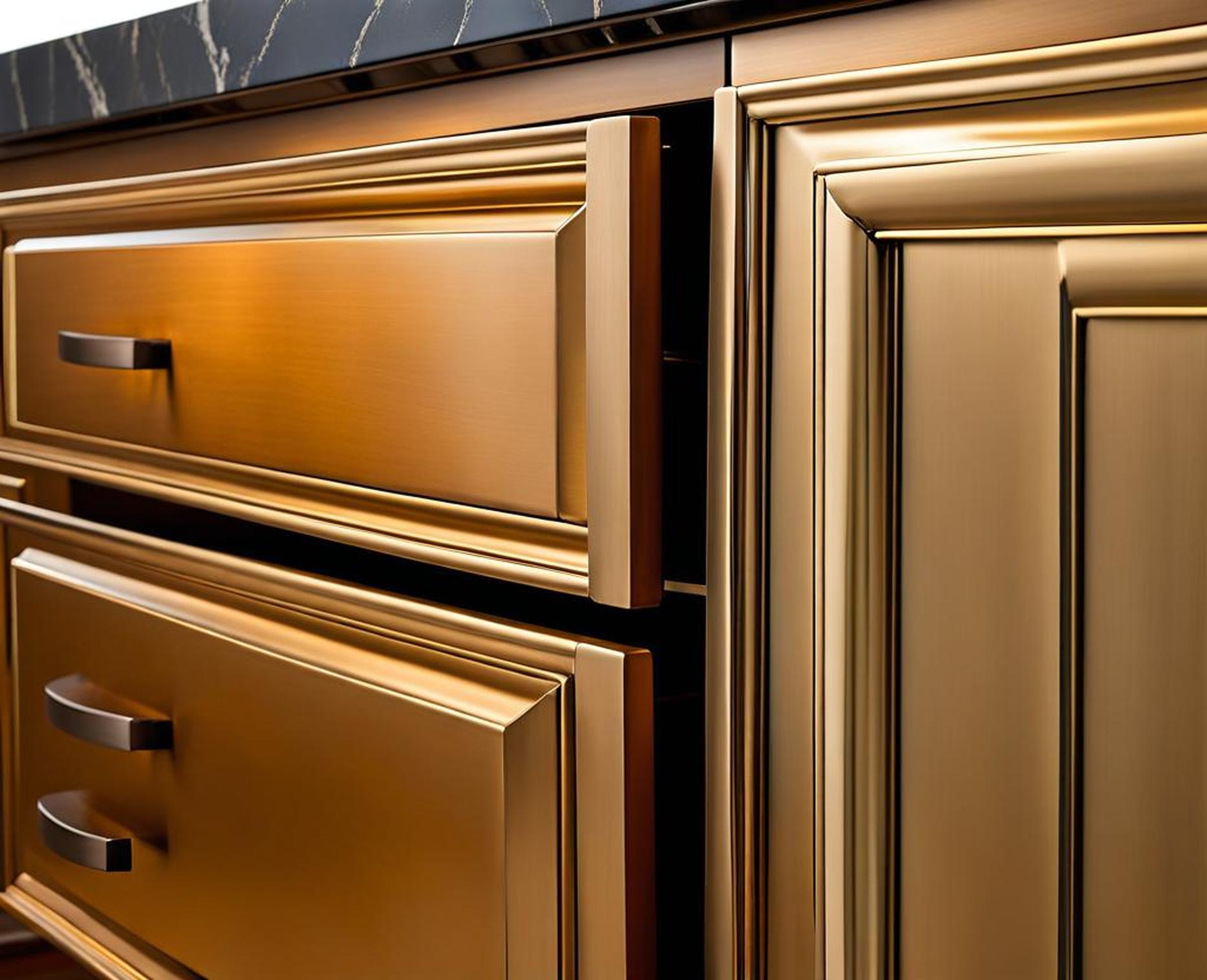 mixed metal kitchen cabinet hardware